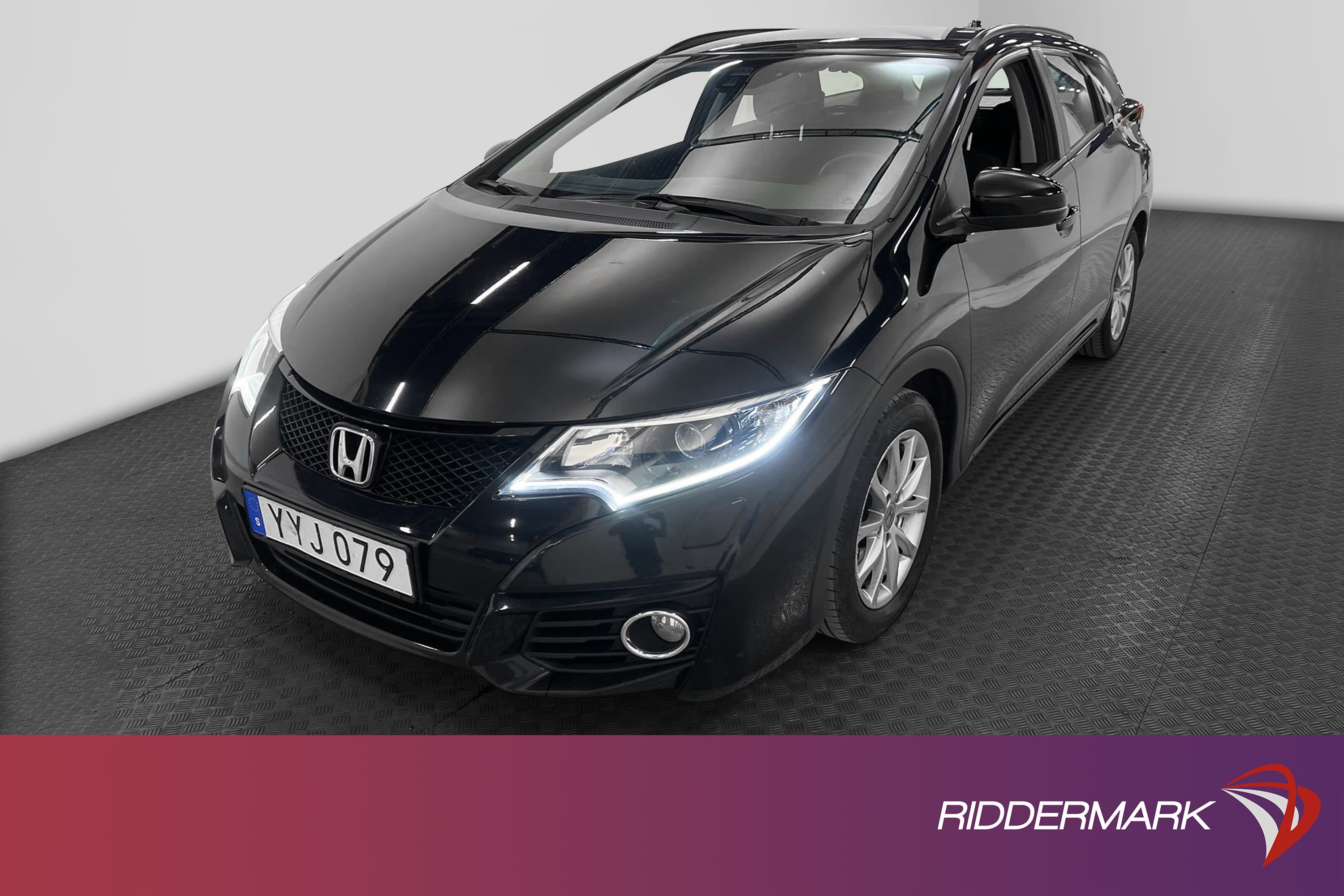 Honda Civic 1.6 i-DTEC 120hk 1 Brukare Låg Skatt 0,38L/mil
