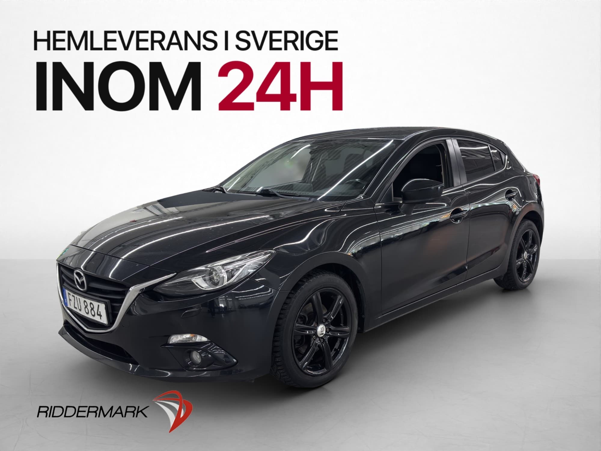 Mazda 3 Sport 2.2 SKYACTIV 150hk Navigation P-Sens Bluetooth