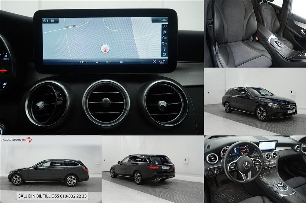 Mercedes-Benz C 220d Avantgarde Kamera Keyless Navi Drag exteriör