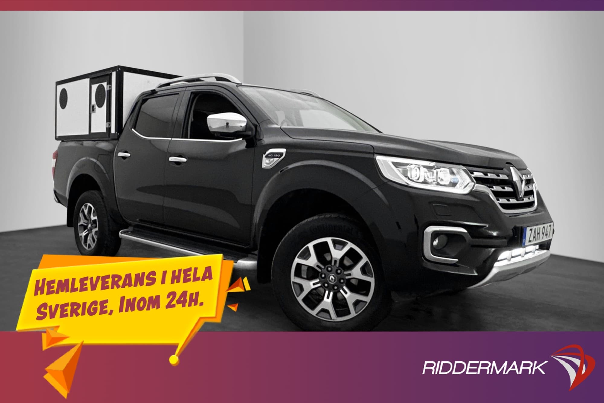 Renault Alaskan Intens 2.3dCi 4WD Värm Drag Skinn HUNDKÅPA