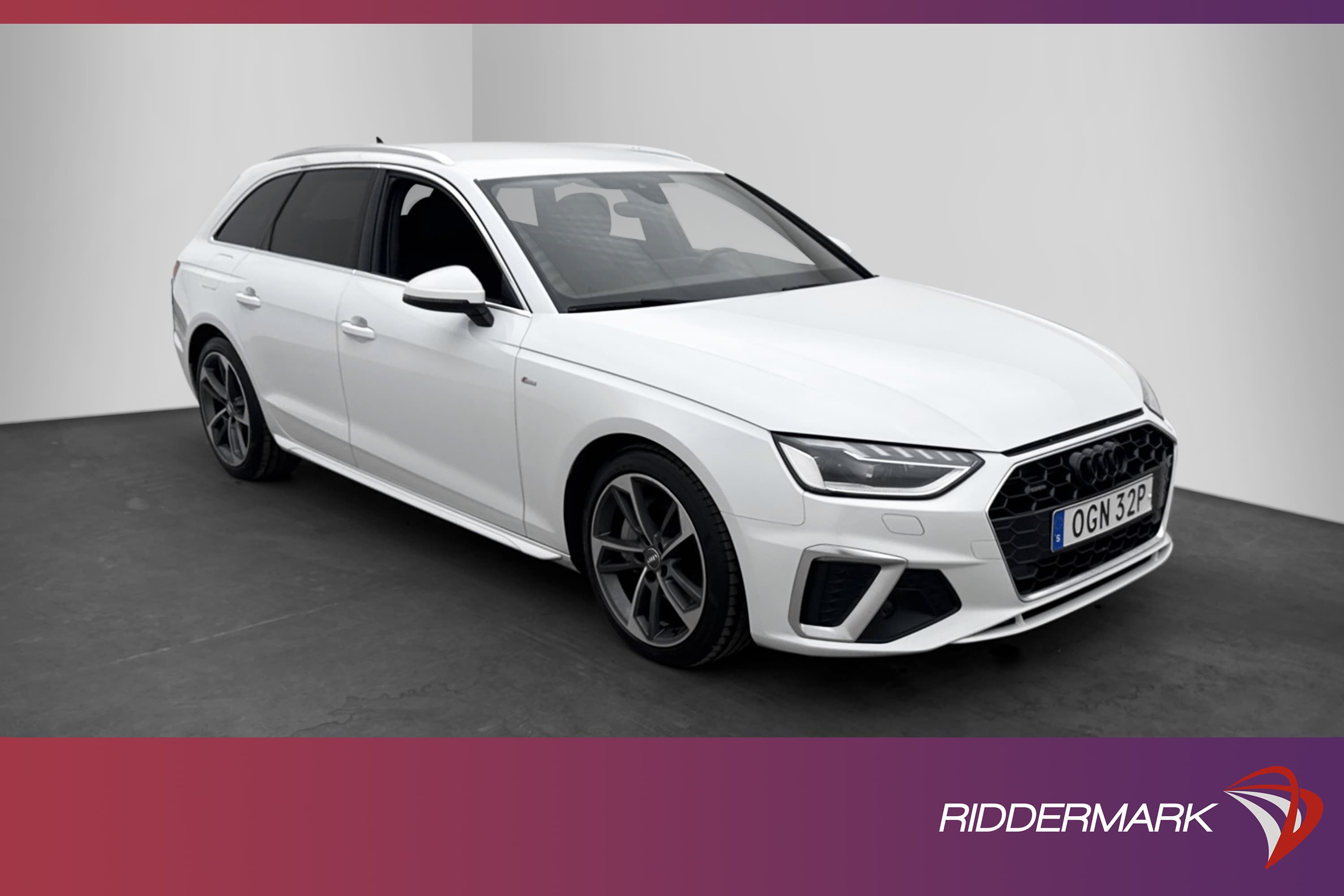 Audi A4 40 TDI Q S-Line Cockpit Dragkrok Värmare Kamera Navi