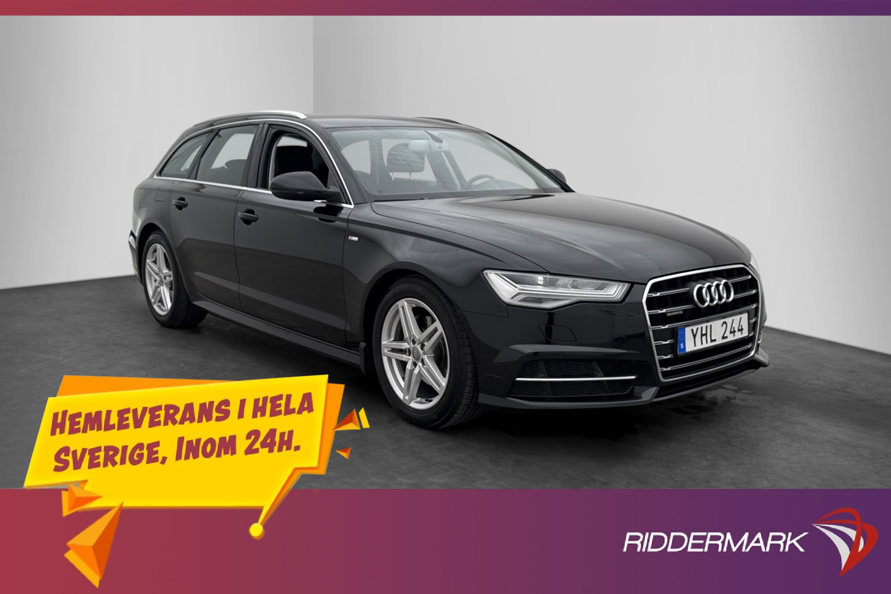 Audi A6 2.0 TDI Quattro 190hk S Line Värmare Sensorer
