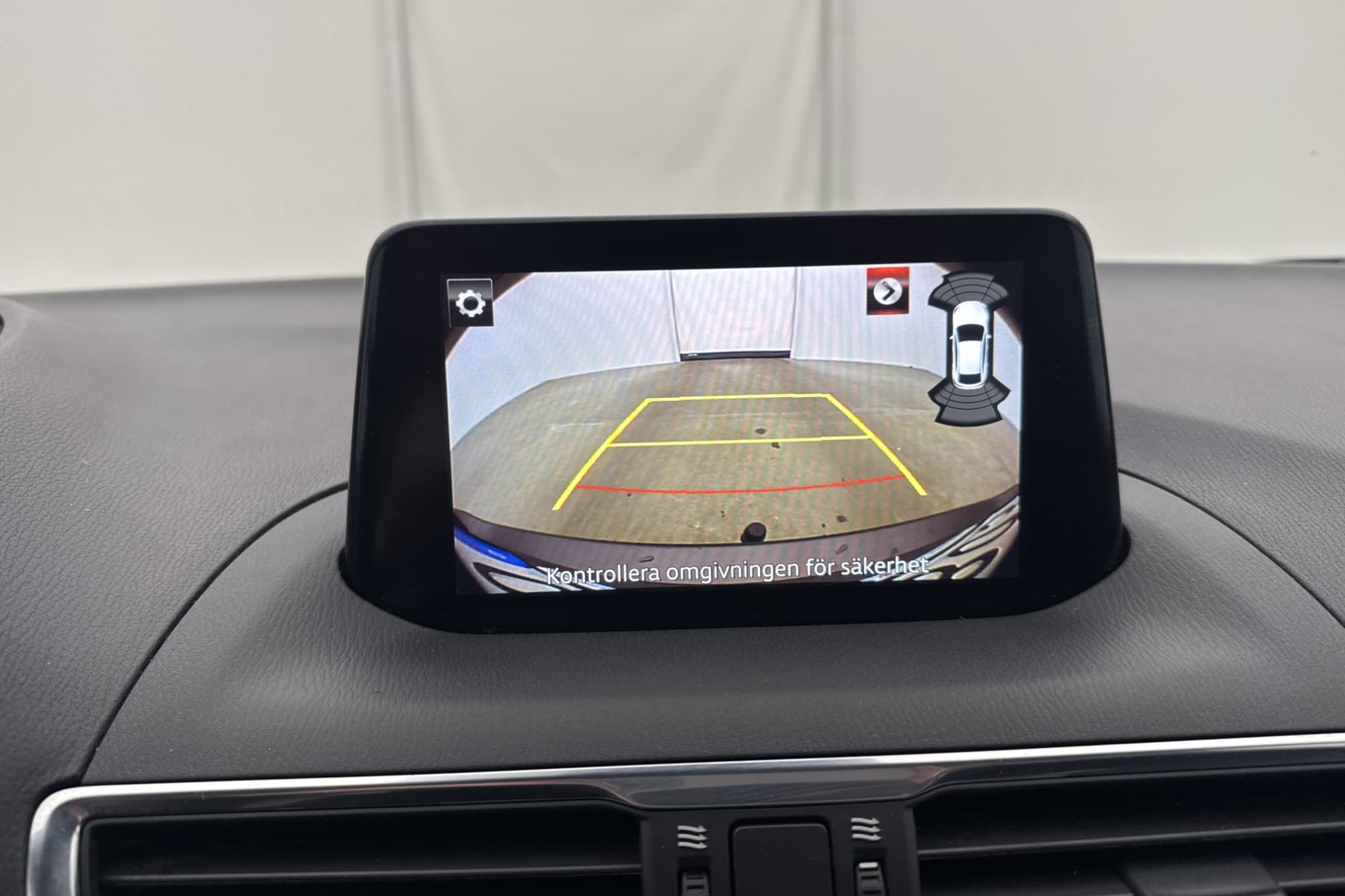 Mazda 3 Sport 150hk BOSE HUD Kamera Drag Navi Skinn Elstol
