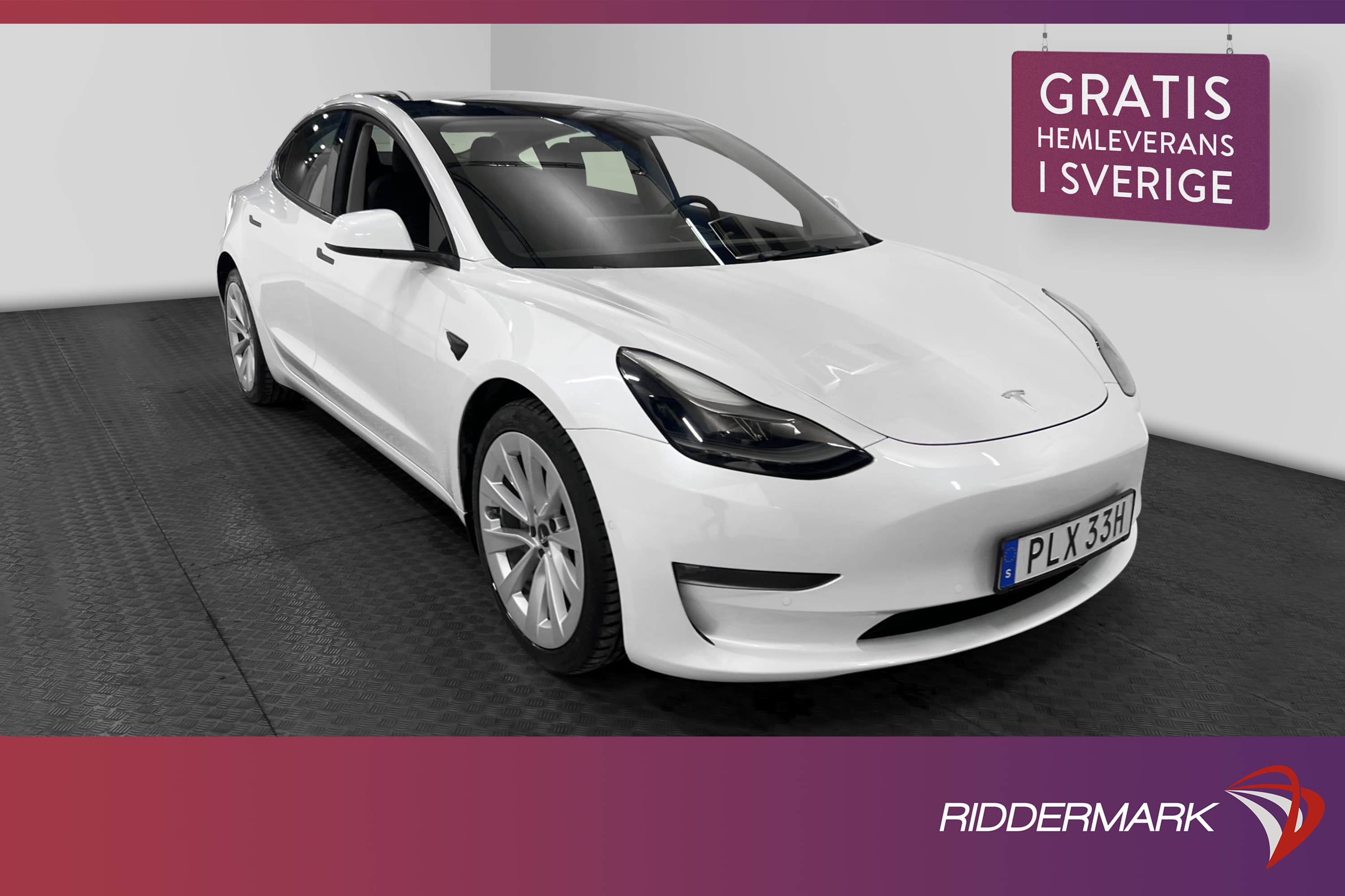 Tesla Model 3 Long Range AWD 440hk