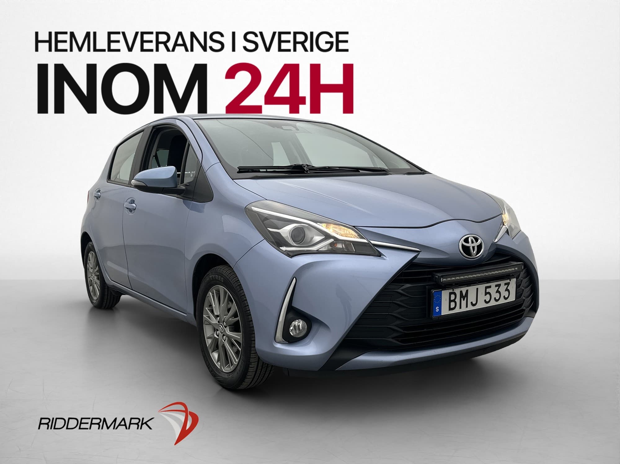 Toyota Yaris 1.5 111hk Active Kamera Bluetooth LED-Ramp