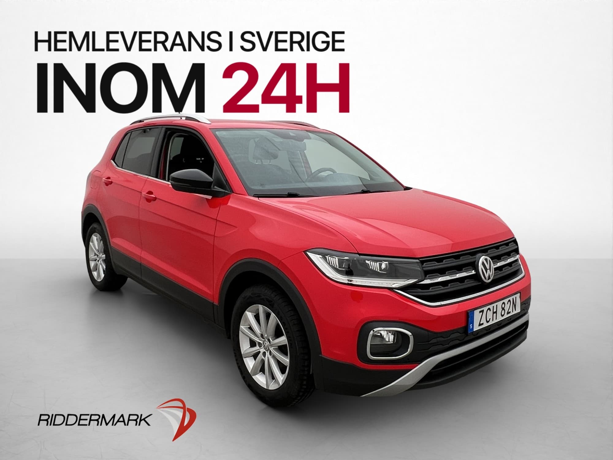 Volkswagen T-Cross 116hk GT Halvskinn Döda-Vinkel LED