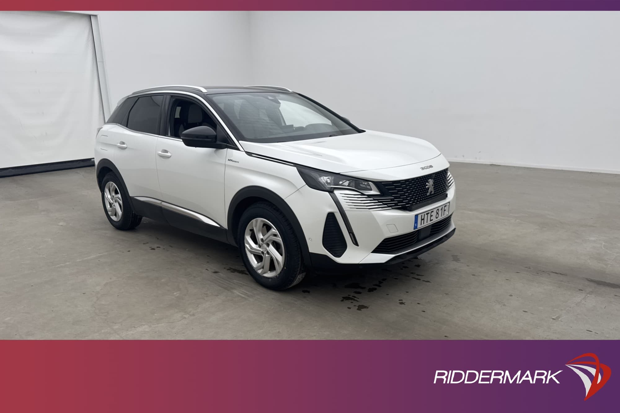Peugeot 3008 HYBRID4 AWD 300hk GT Line Kamera Dragkrok Navi
