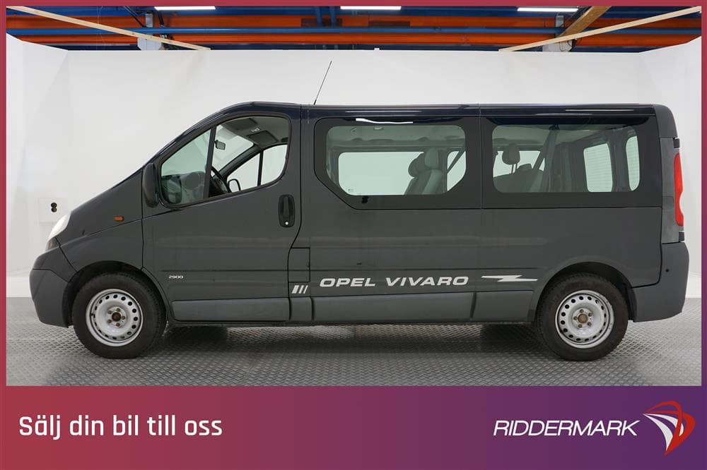 Opel Vivaro Kombi 2.0 CDTI 114hk Lång Värmare Drag