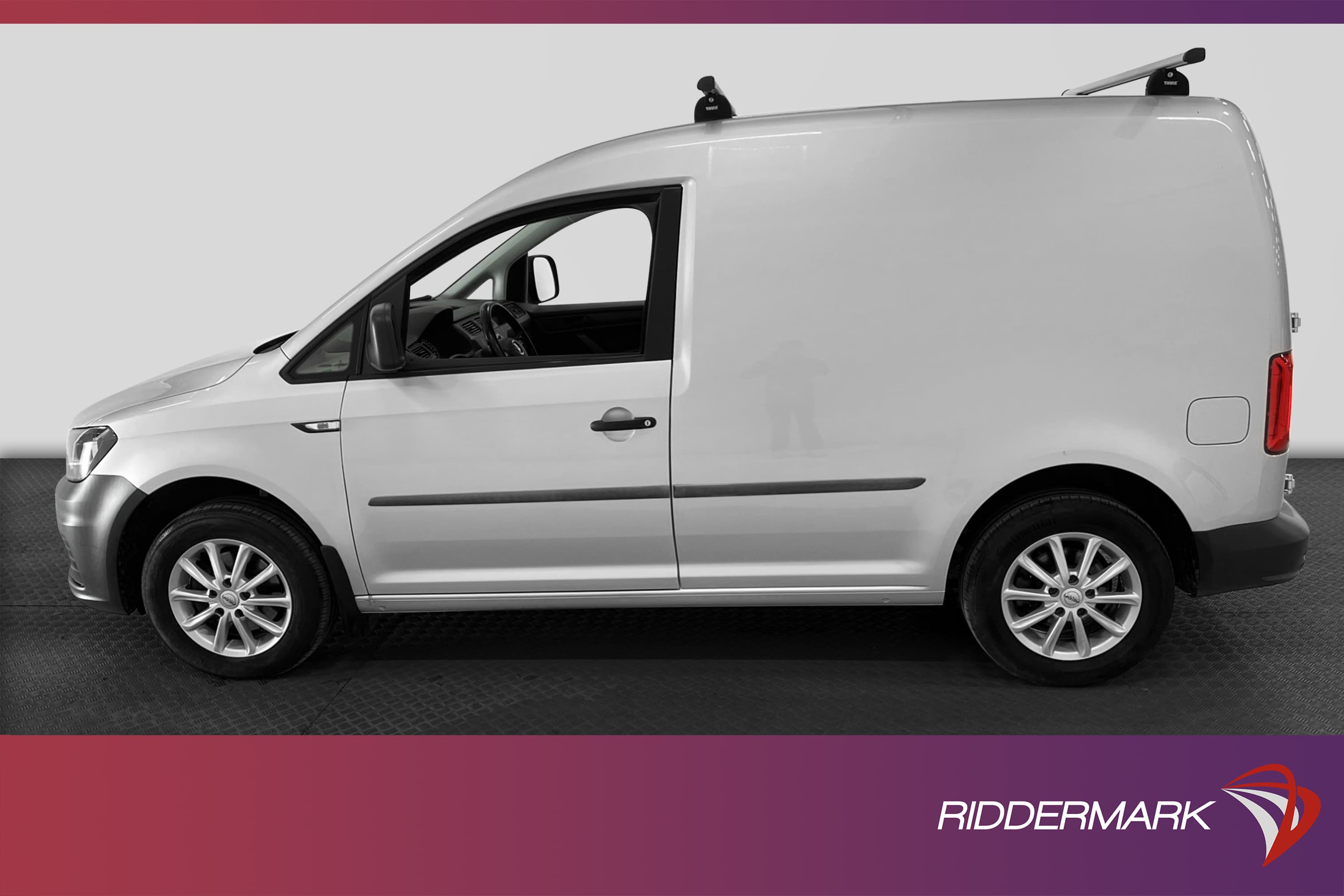 Volkswagen Caddy 2.0 Värmare Dragkrok V-inredd PDC 1-Ägare