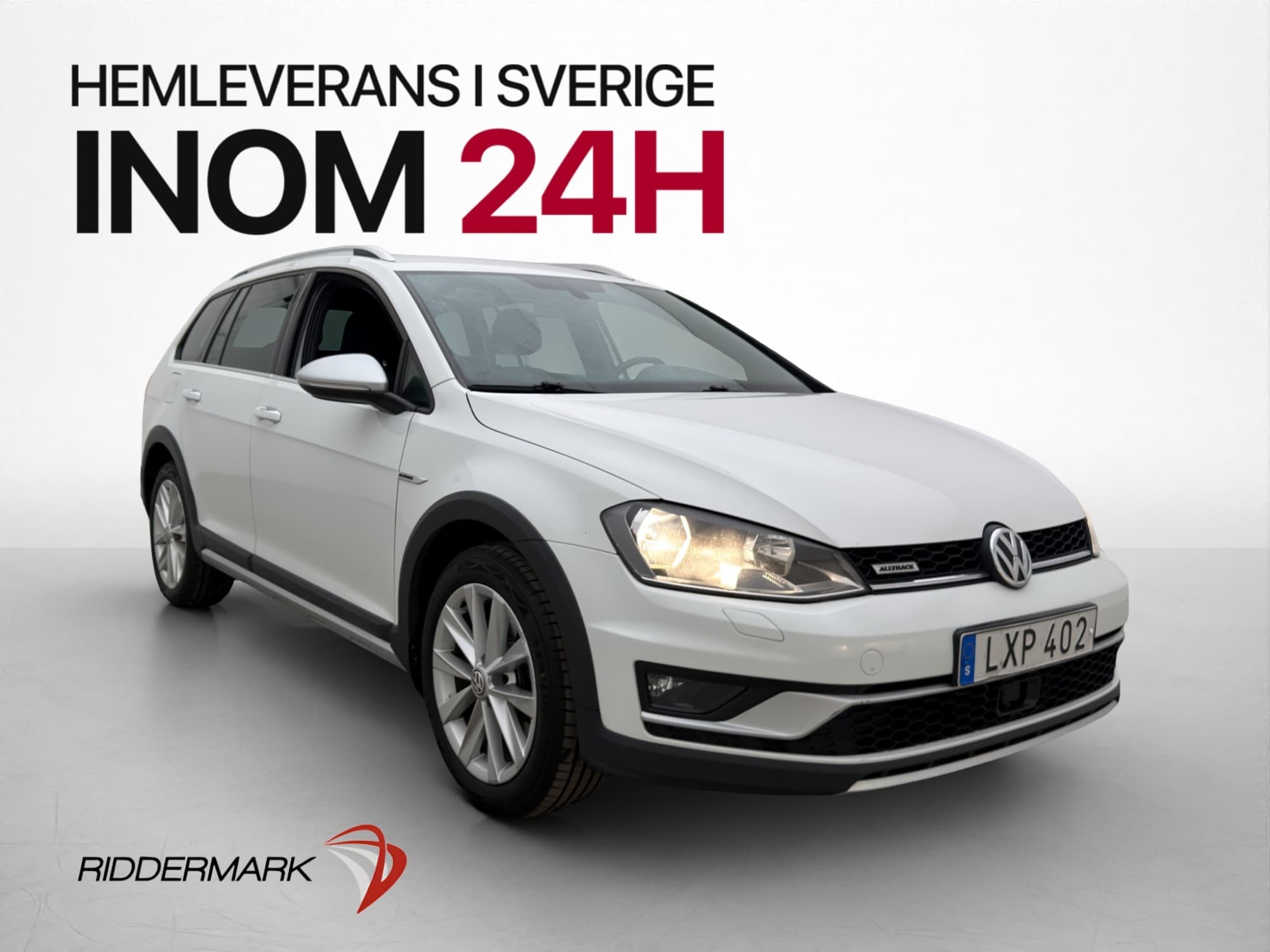 Volkswagen Golf Alltrack TDI 4M Värmare CarPlay Kamera Drag