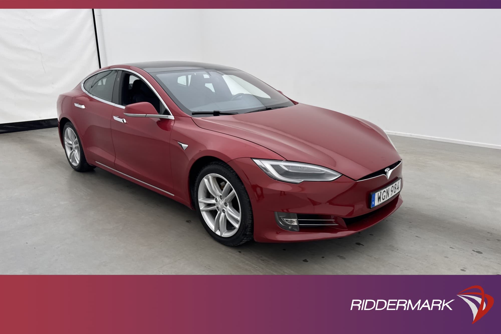 Tesla Model S 75D AWD Luftfjädring Uppgraderad-Autopilot