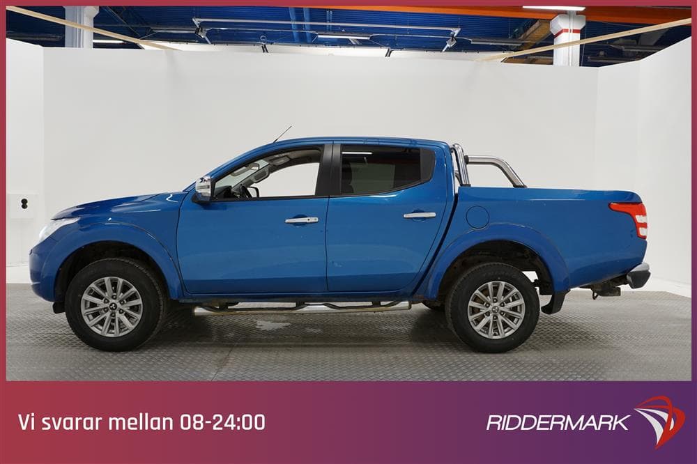 Mitsubishi L200 2.4 DI-D Aut 181hk Navi Nyservad Drag Moms