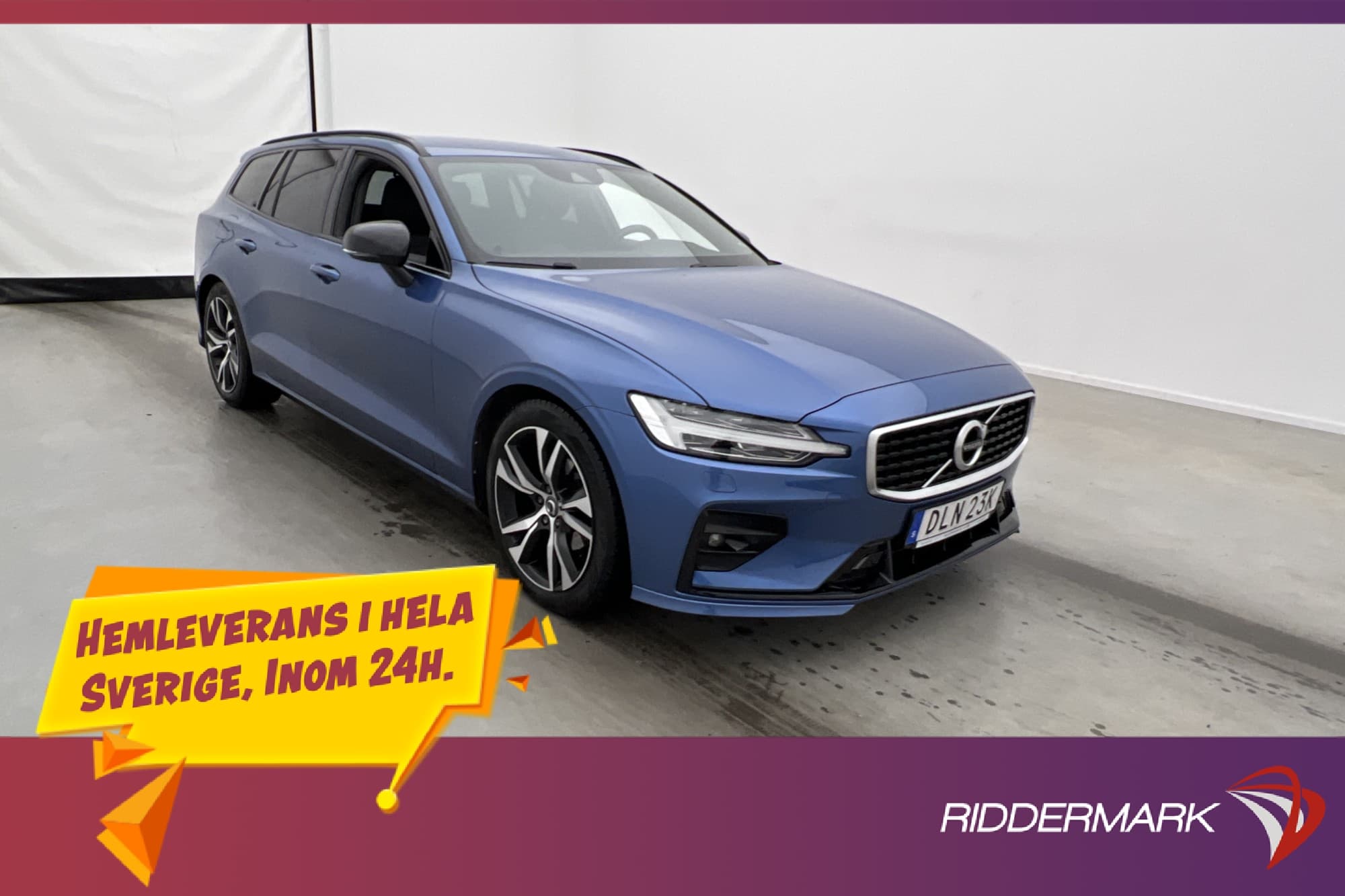 Volvo V60 D4 AWD R-Design VOC H/K Värmare Kamera Dragkrok