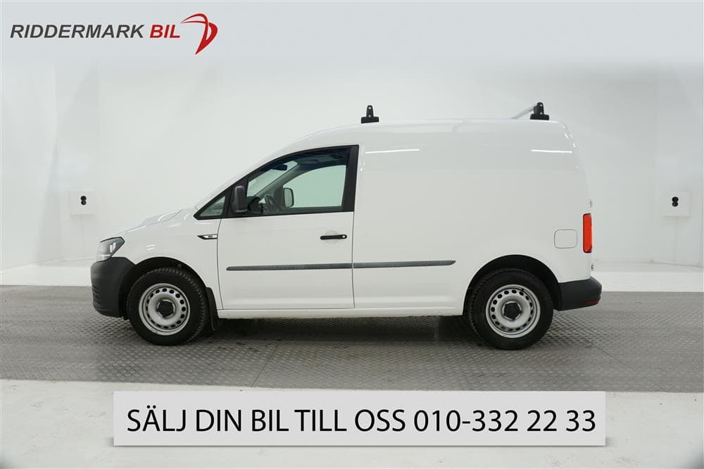Volkswagen Caddy 2.0 TDI Eu6 102hk Värmare Drag Moms