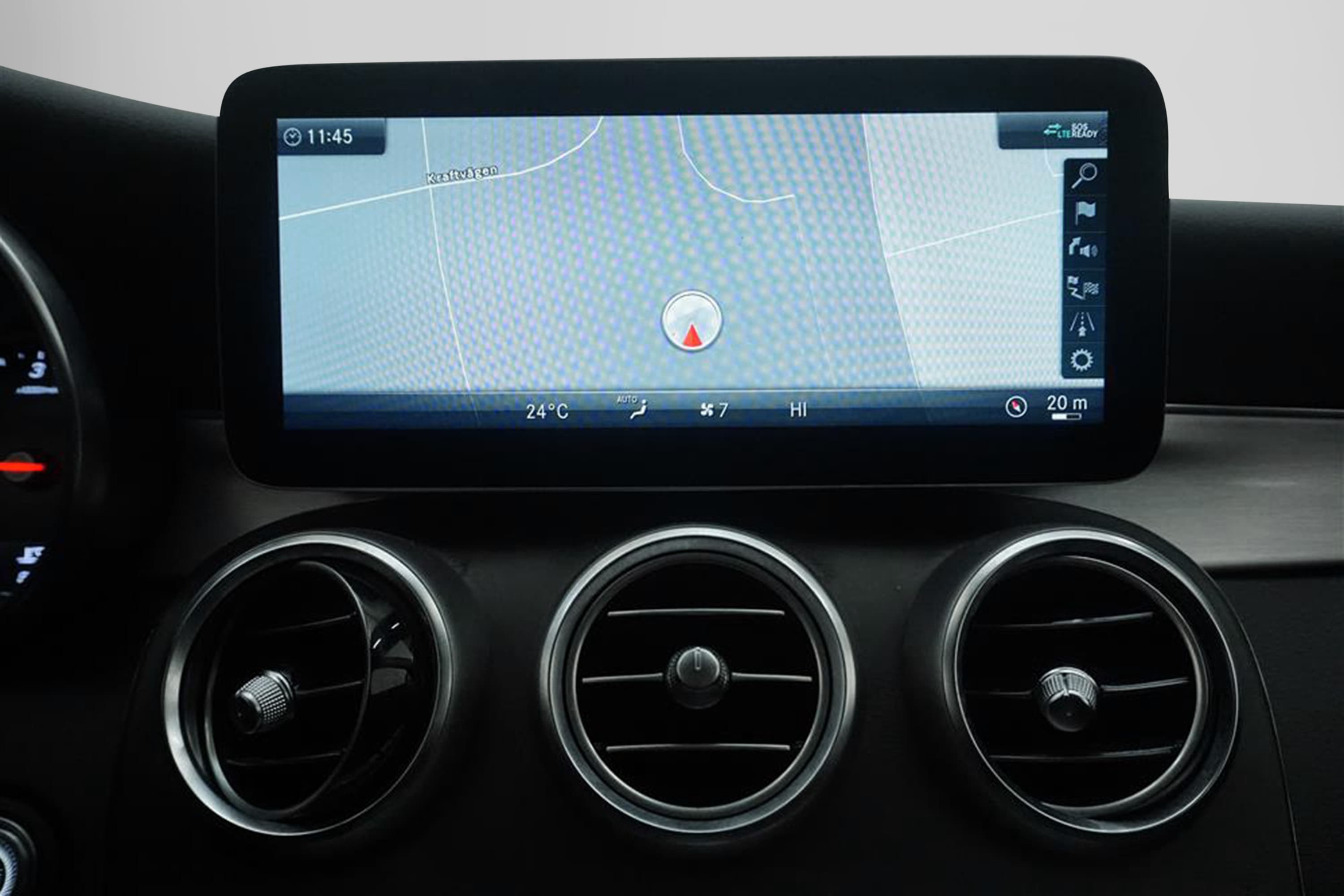 Mercedes-Benz C 220d Avantgarde Kamera Keyless Navi Drag interiör