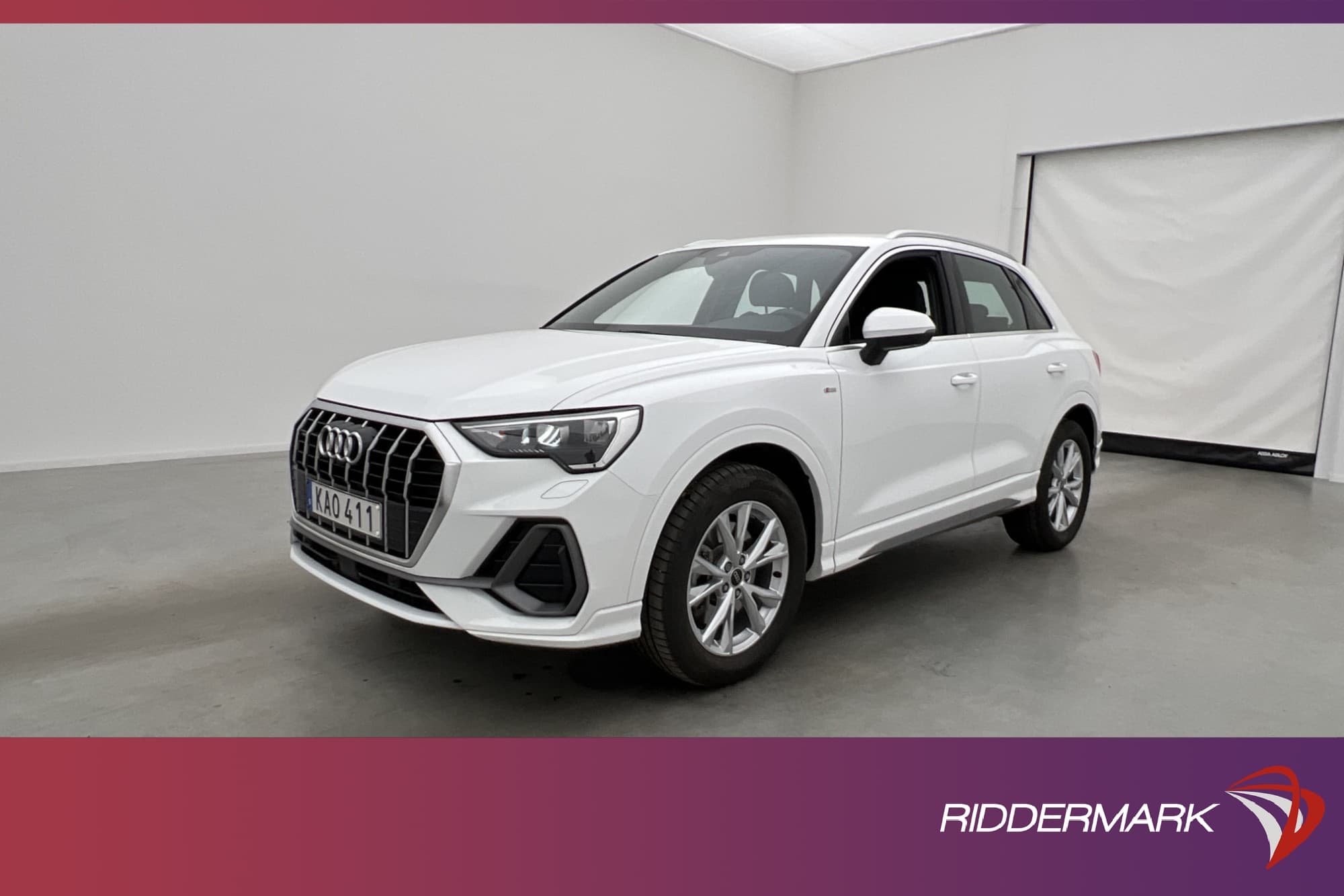 Audi Q3 40 TDI Q 200hk S-Line Cockpit D-Värmare 360° Drag
