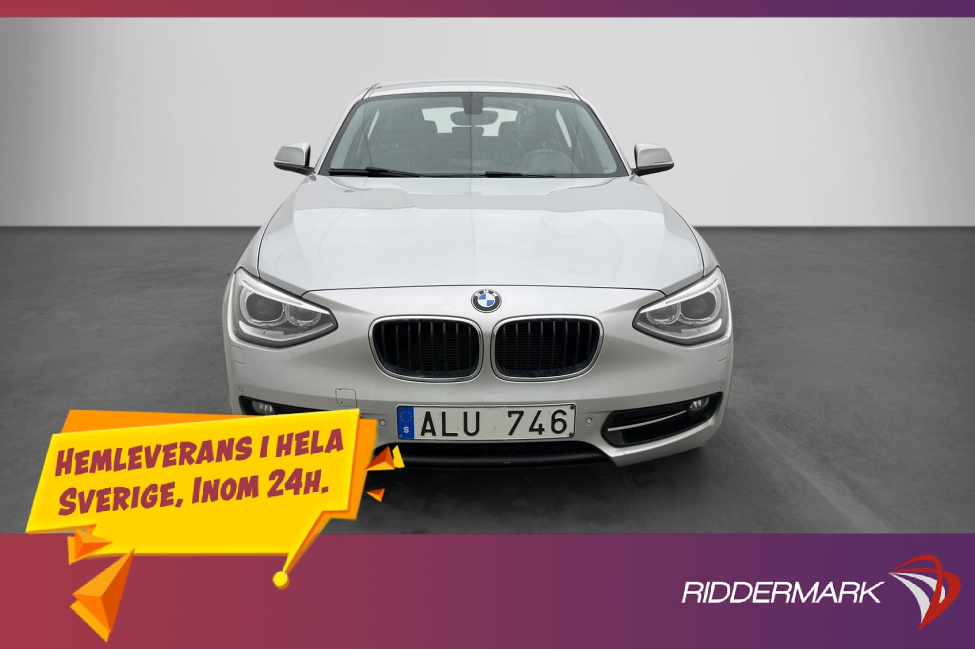 BMW 116 D Sport line Sportstolar P-Sensorer Få brukare