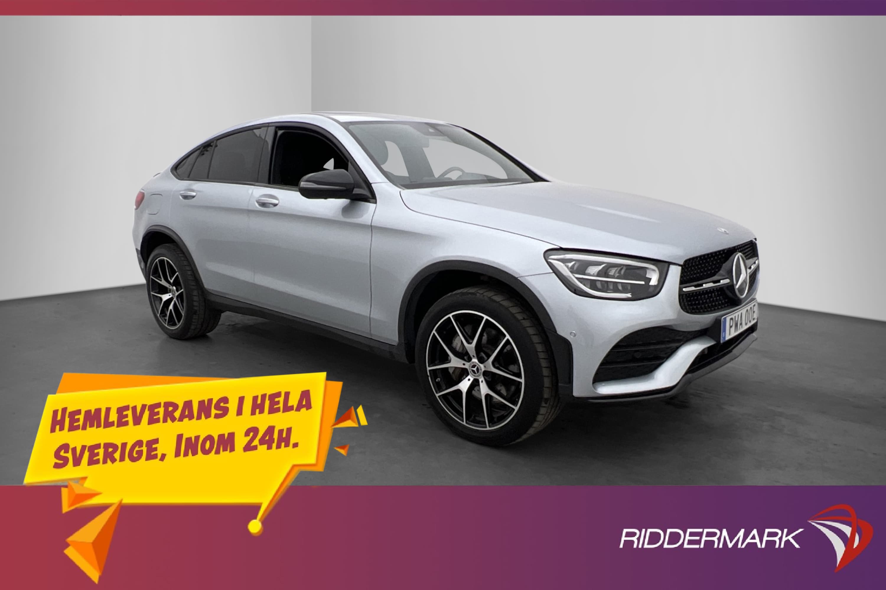 Mercedes-Benz GLC 300e Coupé 4M AMG Pano Cockpit Värm 360° 