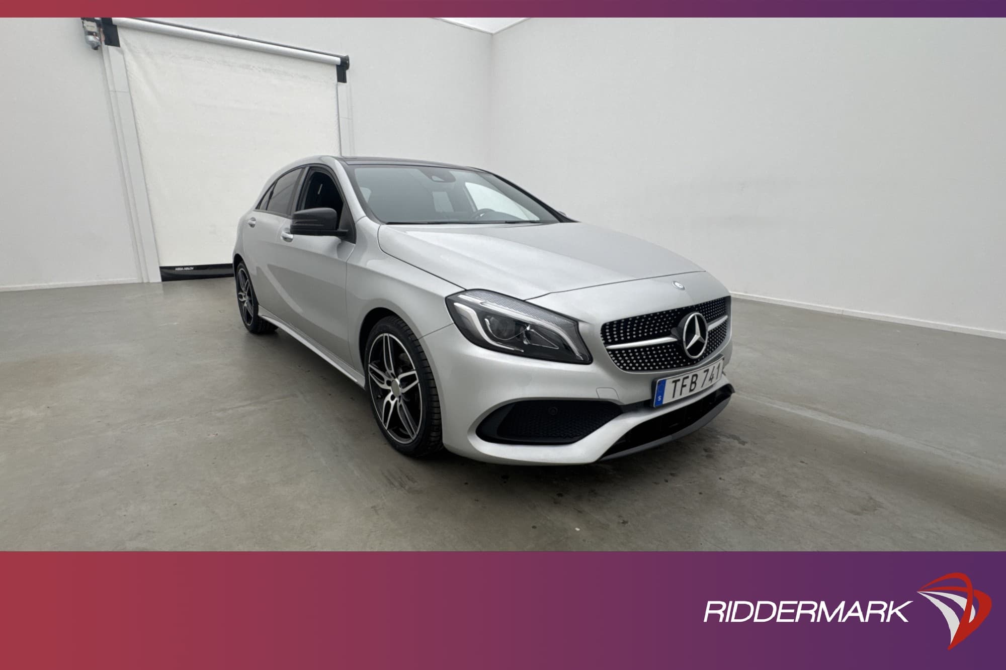Mercedes-Benz A 180 d 109hk AMG Taklucka Halvskinn