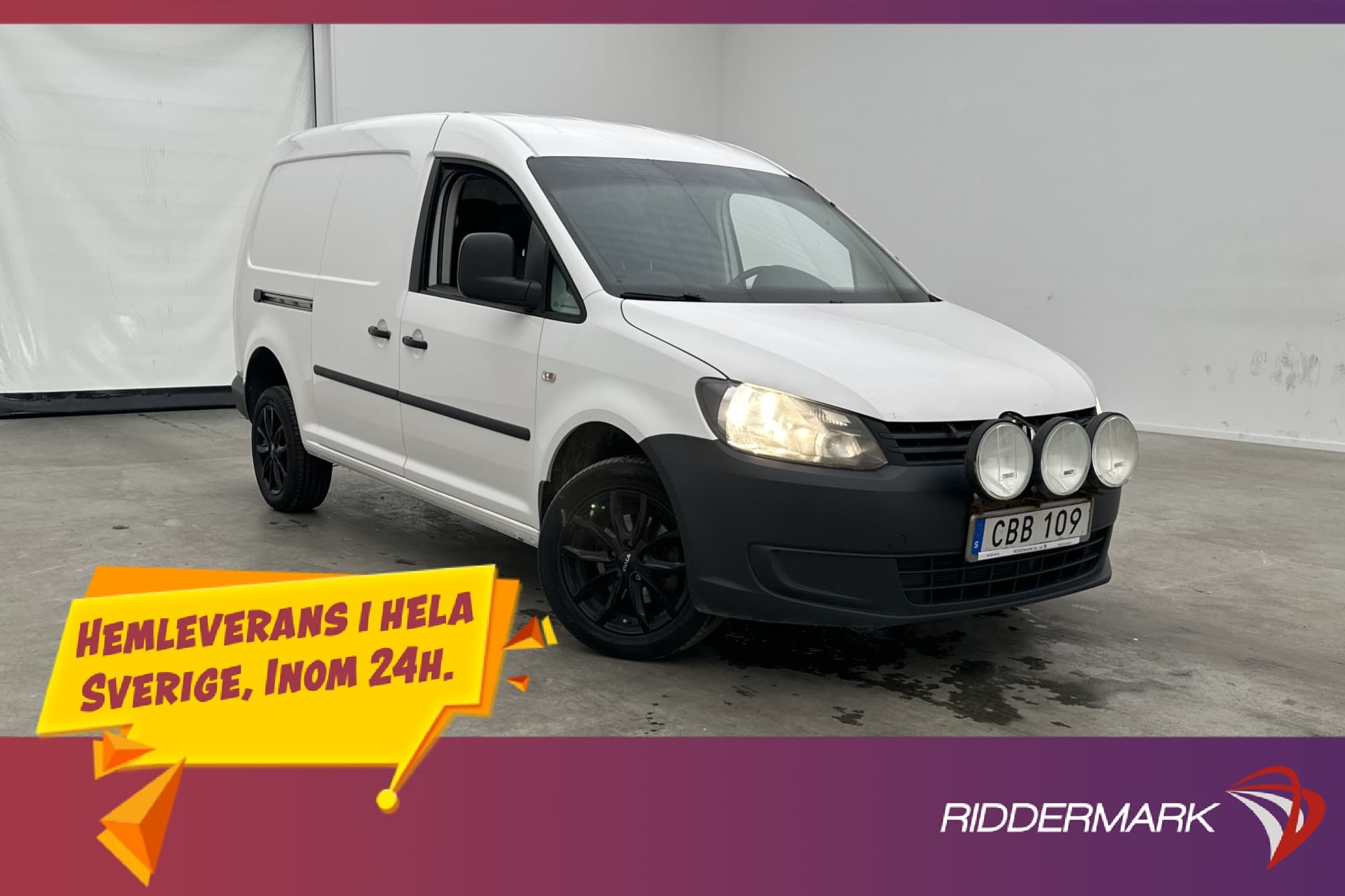 Volkswagen Caddy Maxi 2.0TDI 4M Fjärr-Värm Drag Farthållare