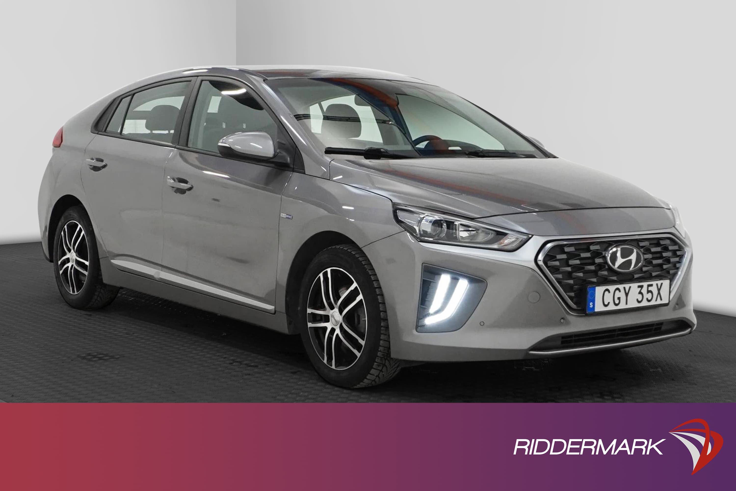 Hyundai Ioniq Hybrid 1.6 DCT 141hk Kamera Carplay 0,36l/mil