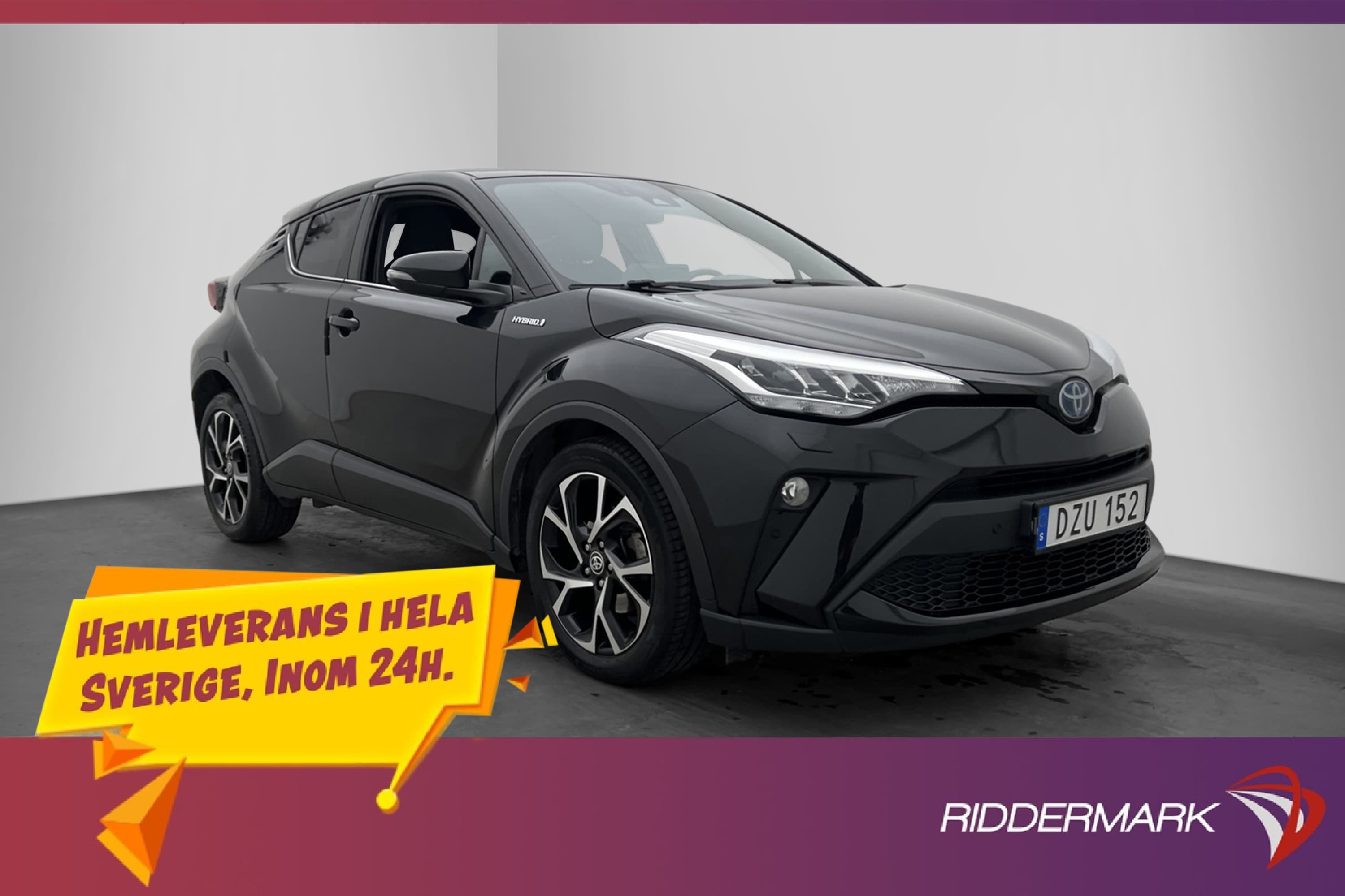Toyota C-HR Hybrid CVT 122hk
