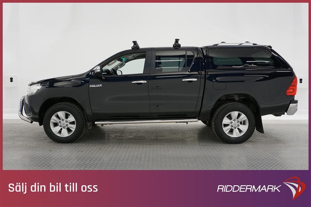 Toyota Hilux 2.4 D Aut 4WD Eu6 150hk Diff Kåpa Drag Moms 