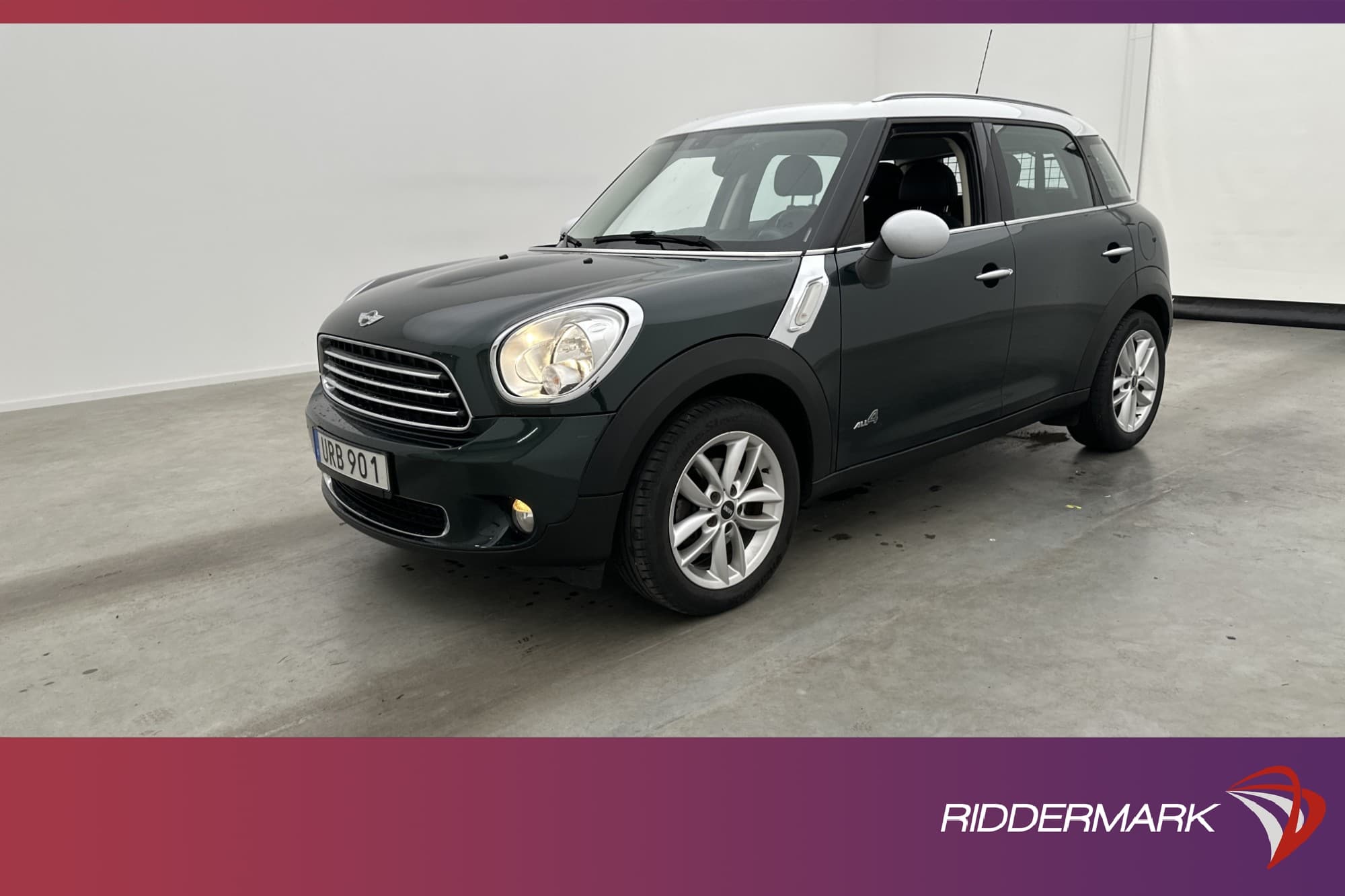MINI Countryman D ALL4 112hk Chili Farthållare Halvskinn