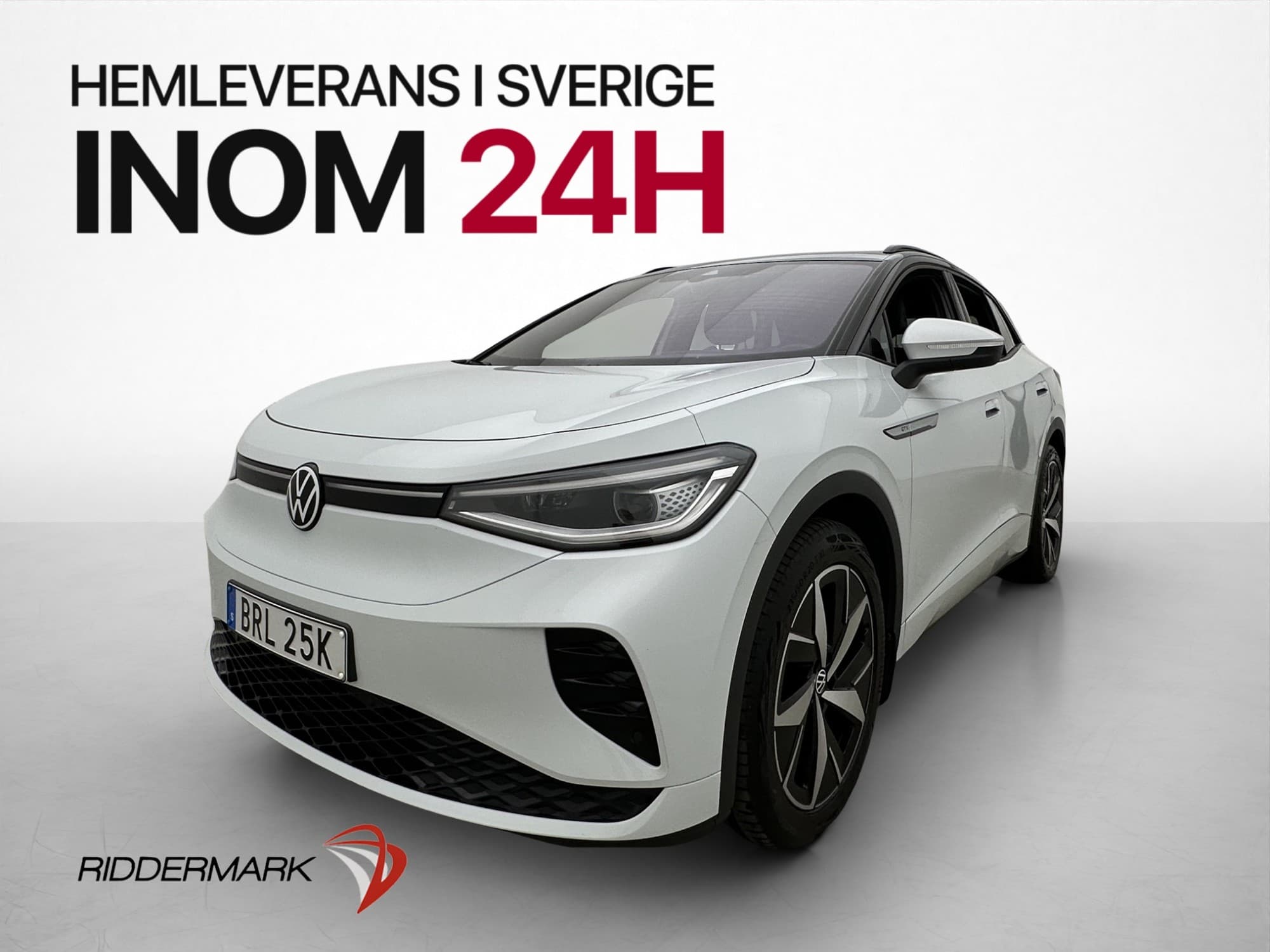 Volkswagen ID.4 GTX 299hk Värmare CarPlay Rattvärme MOMS