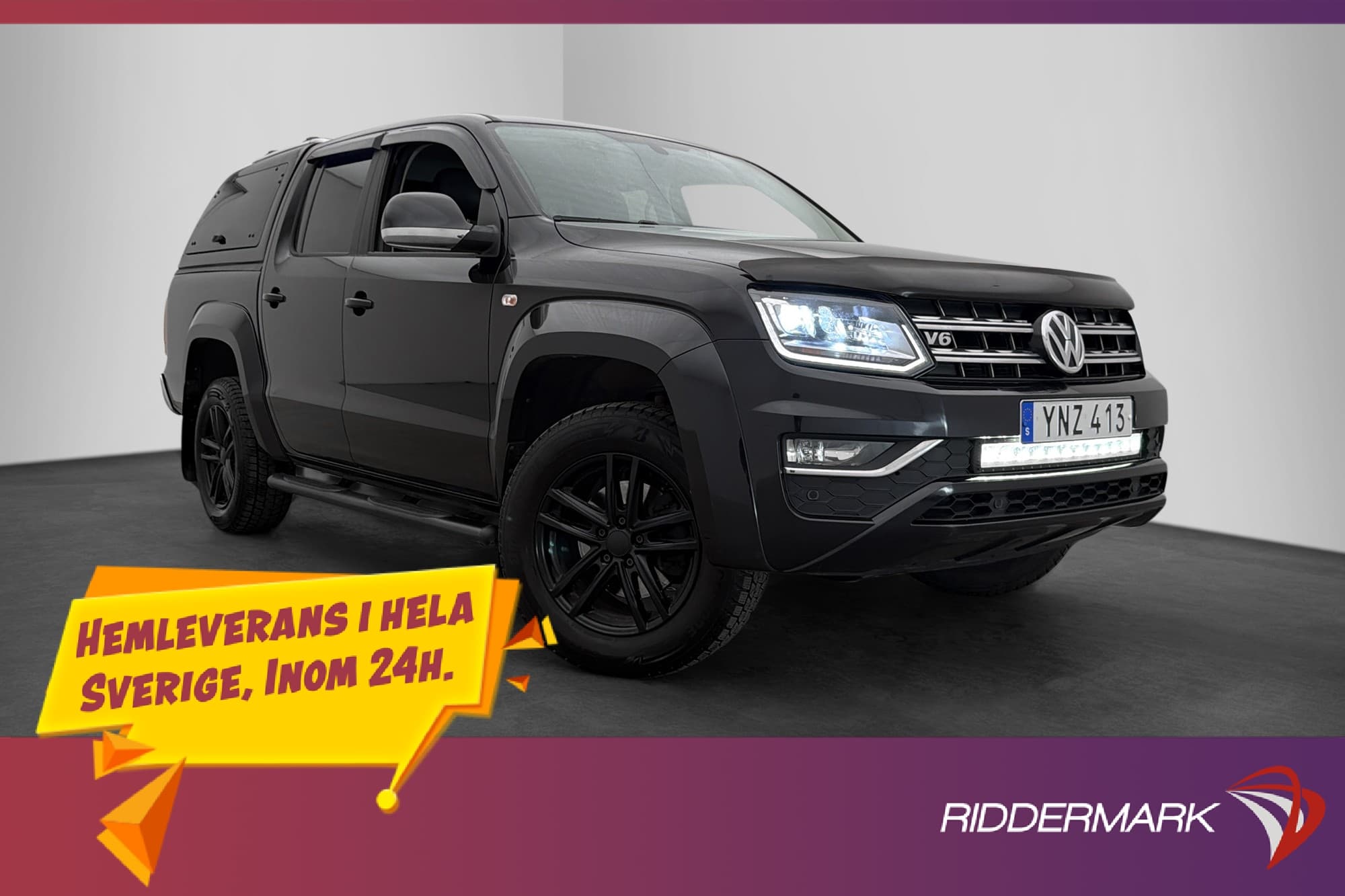 Volkswagen Amarok Aviater V6 4M Värm Drag CARPLAY 1-Ägare