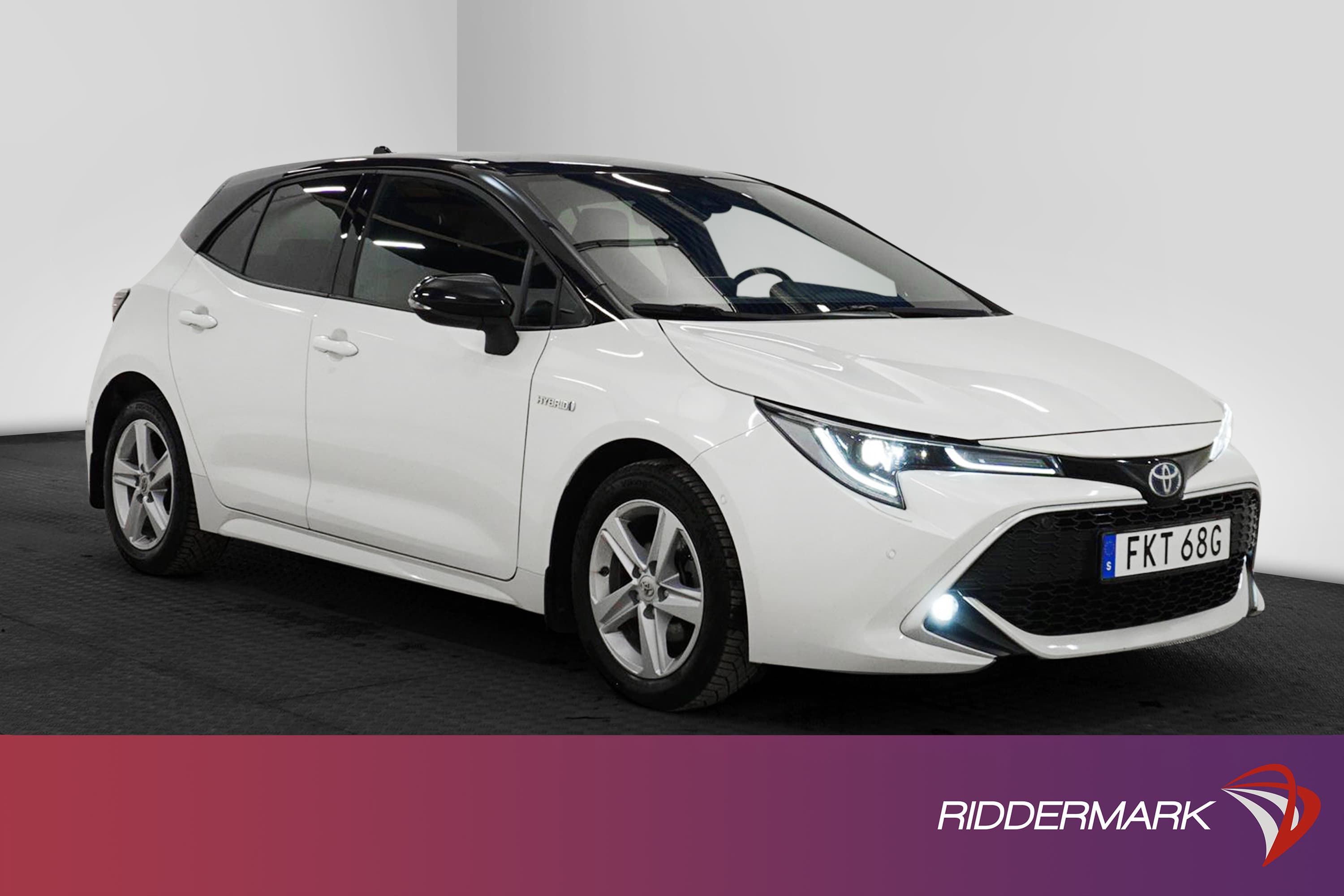 Toyota Corolla Hybrid e-CVT 122hk HUD B-Kamera Döda Vinkel 