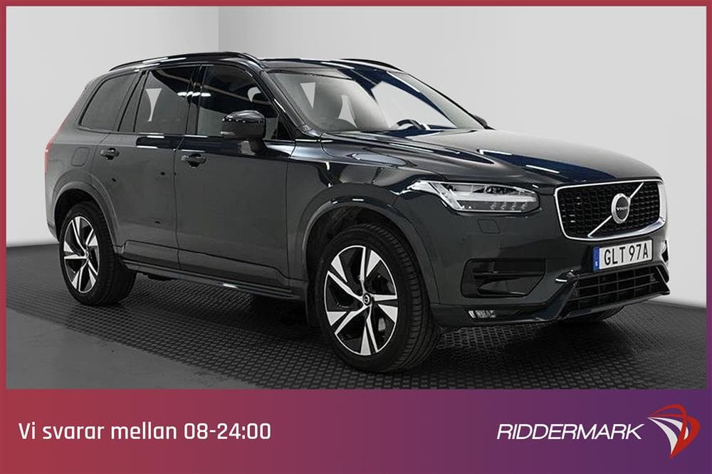 Volvo XC90 B5 235hk AWD R-Design 7-Sits D-Värm VOC Pano H/Kexteriör