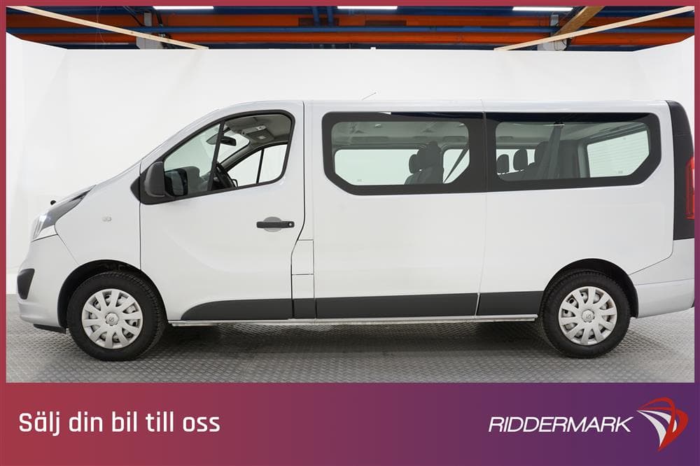 Opel Vivaro Kombi 1.6CDTI 125hk Eu6 Lång 9sits Nybesiktigad