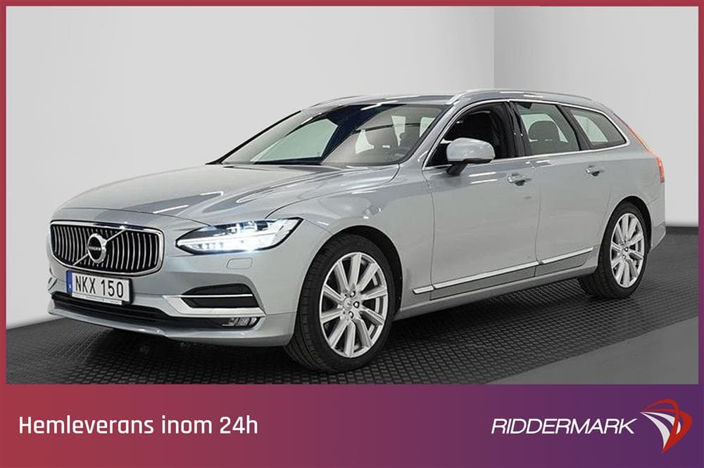 Volvo V90 D5 235hk AWD Inscription D-VOC Skinn 0.49l/milexteriör