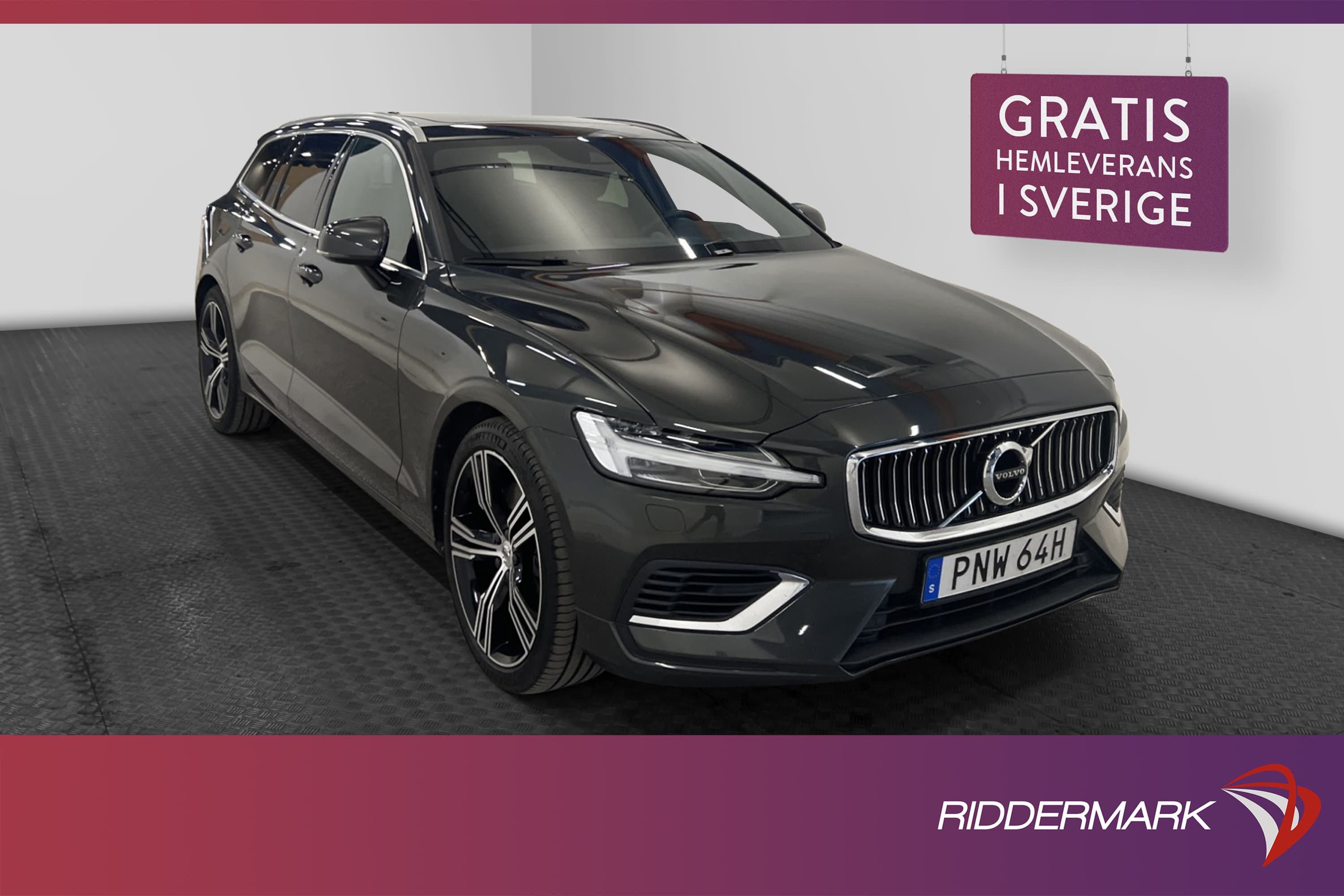 Volvo V60 T6 TwEn AWD 340hk Inscription Pano B&W Kamera MOMS