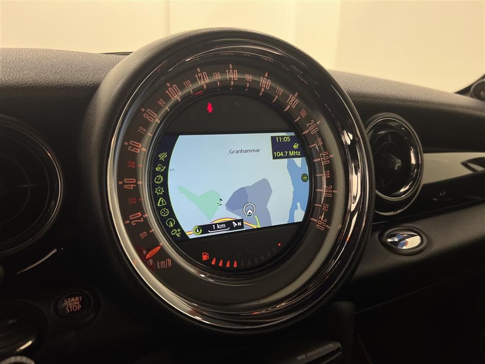 MINI John Cooper Works 211hk Navi H/K Skinn LÅGMIL 0,58l/milinteriör
