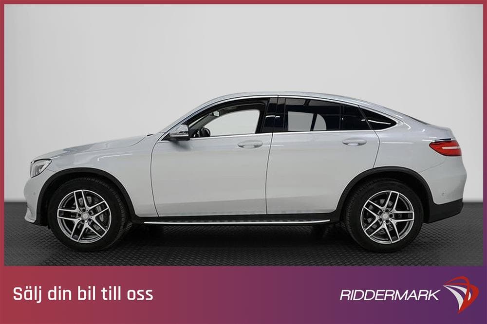 Mercedes GLC 220 d 4M Coupé AMG D-Värm Drag Burmester 360° exteriör