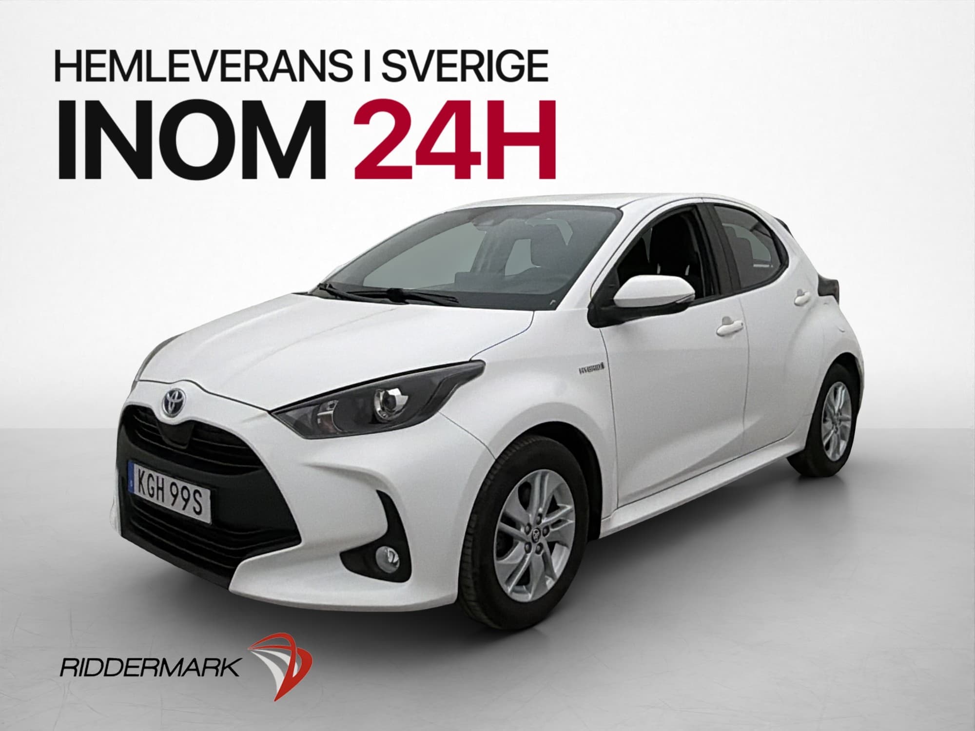 Toyota Yaris Hybrid Active Kamera Adaptiv-F En-Brukare MOMS