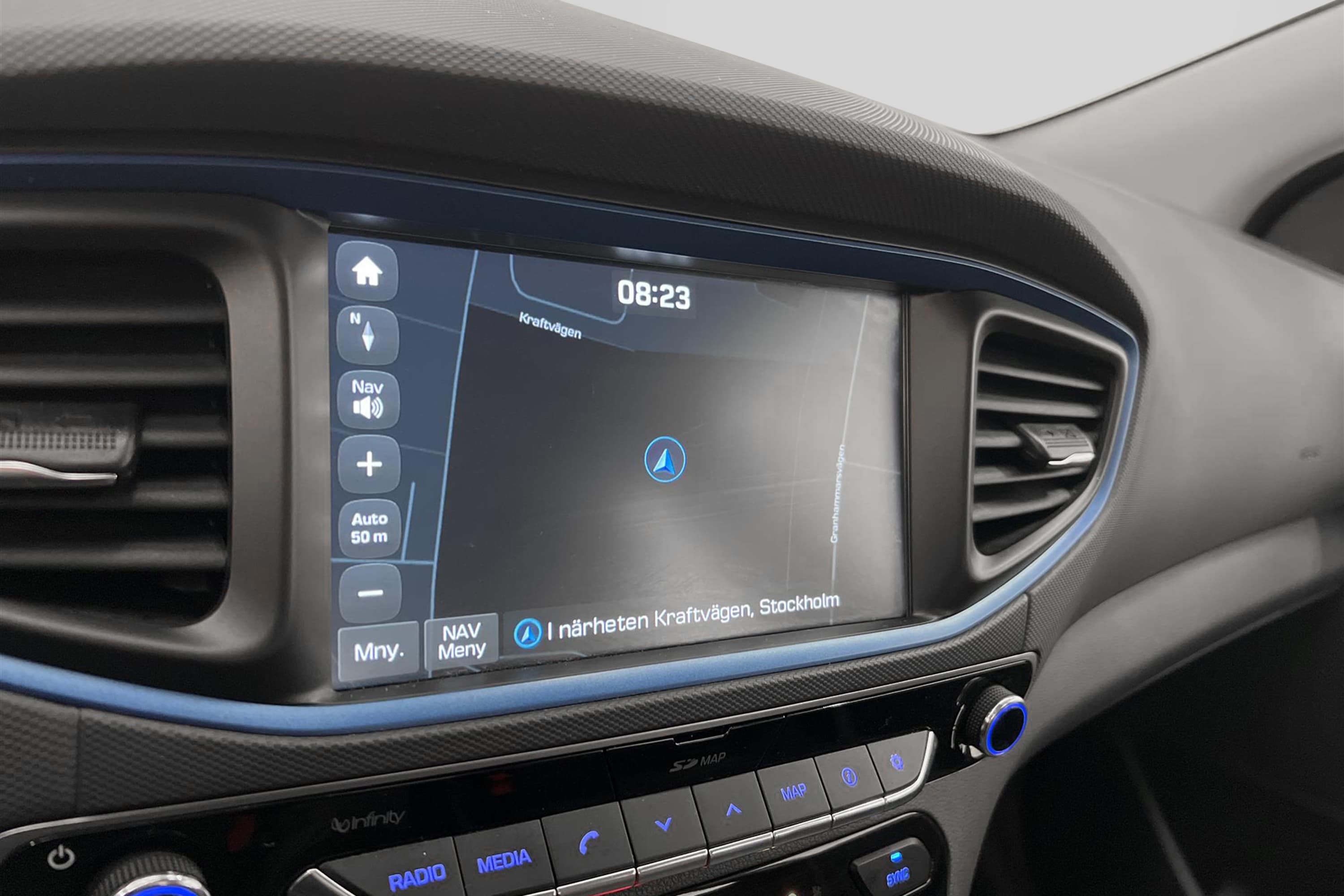 Hyundai Ioniq 1.6 Hybrid 141hk Premium Plus Kamera 0,39l/mil
