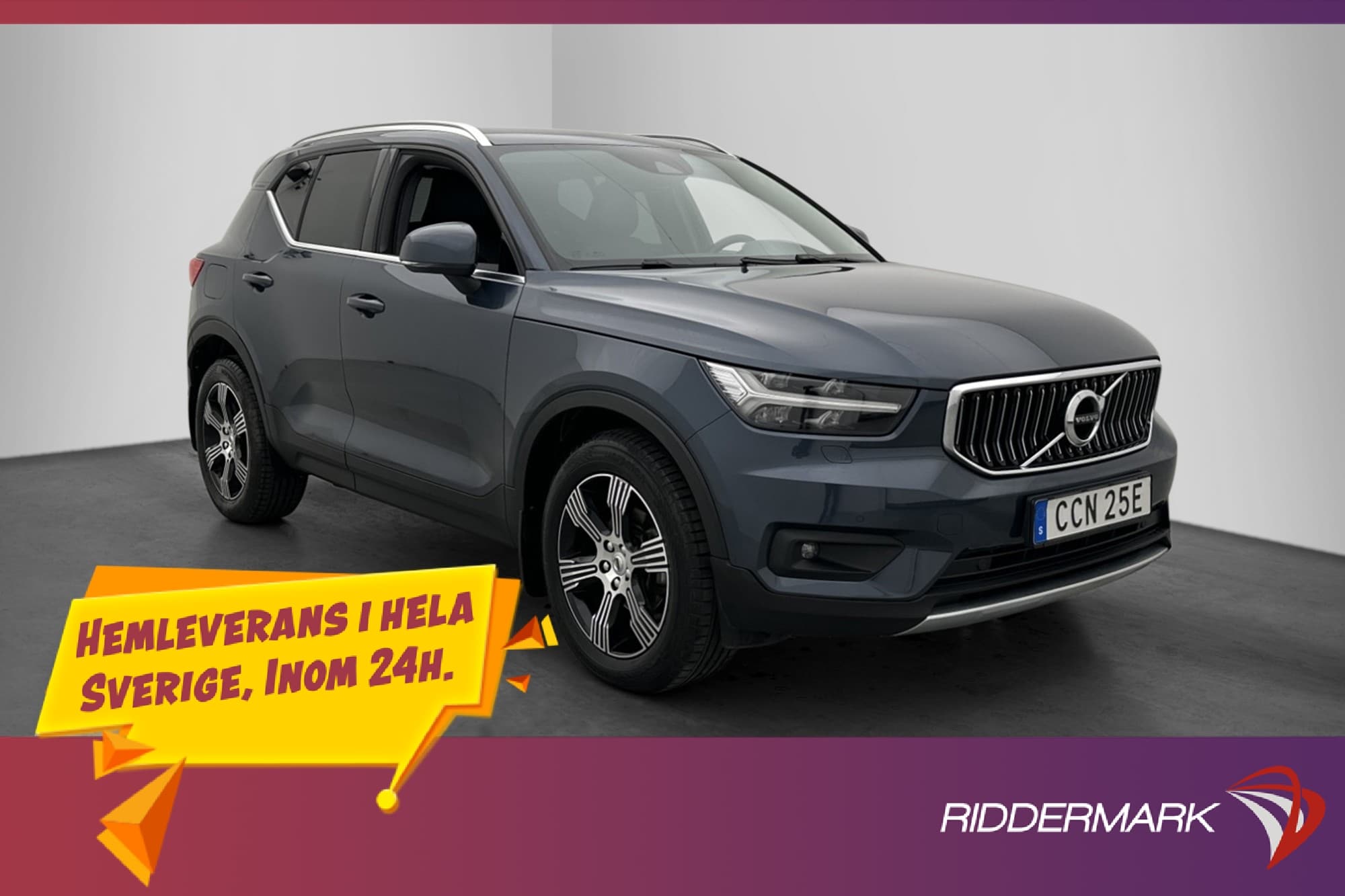 Volvo XC40 D3 Inscription Värmare Kamera Skinn VOC Orrefors
