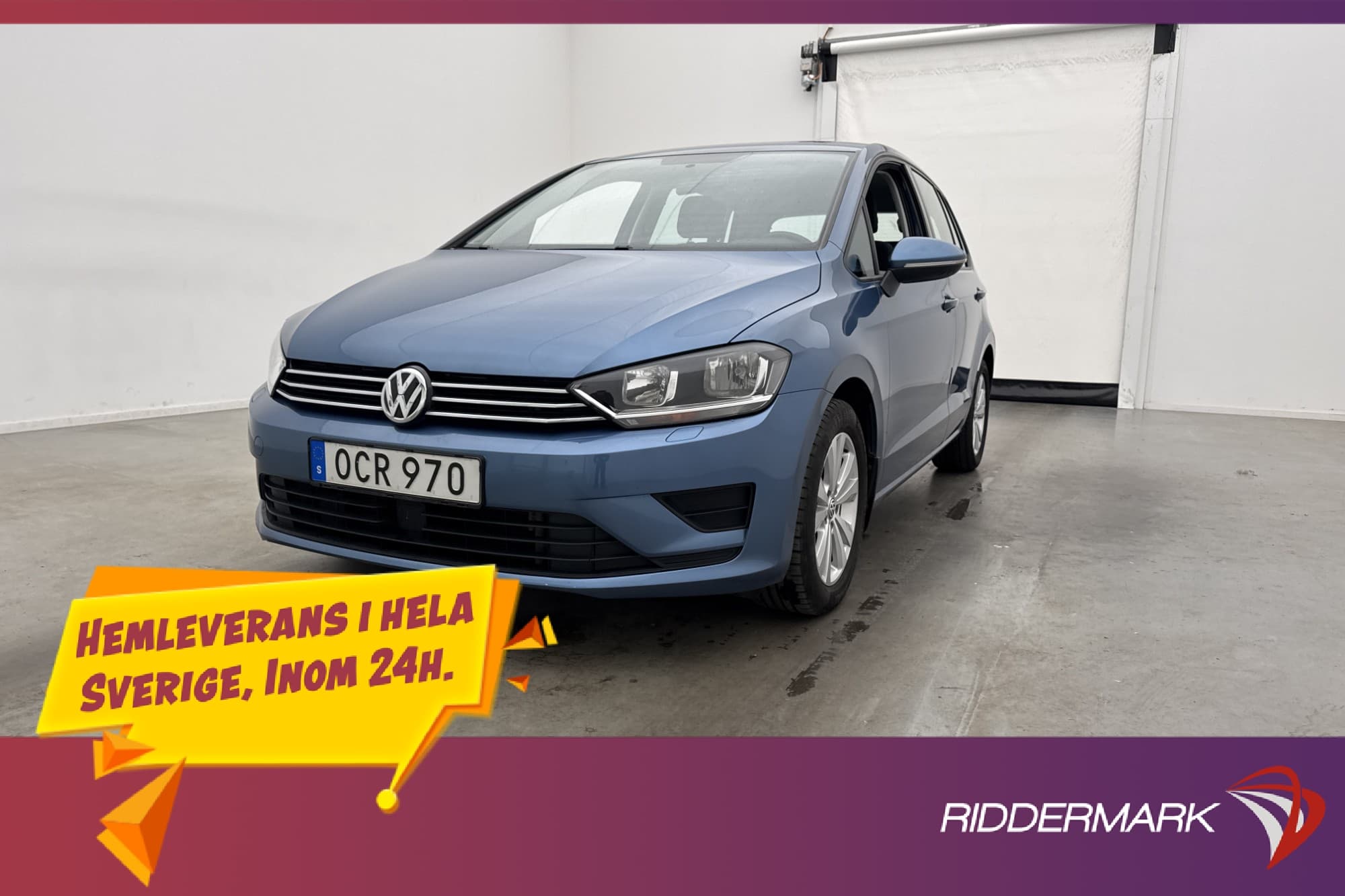 Volkswagen Golf Sportsvan 1.6 TDI 110hk Base Kamera Dragkrok