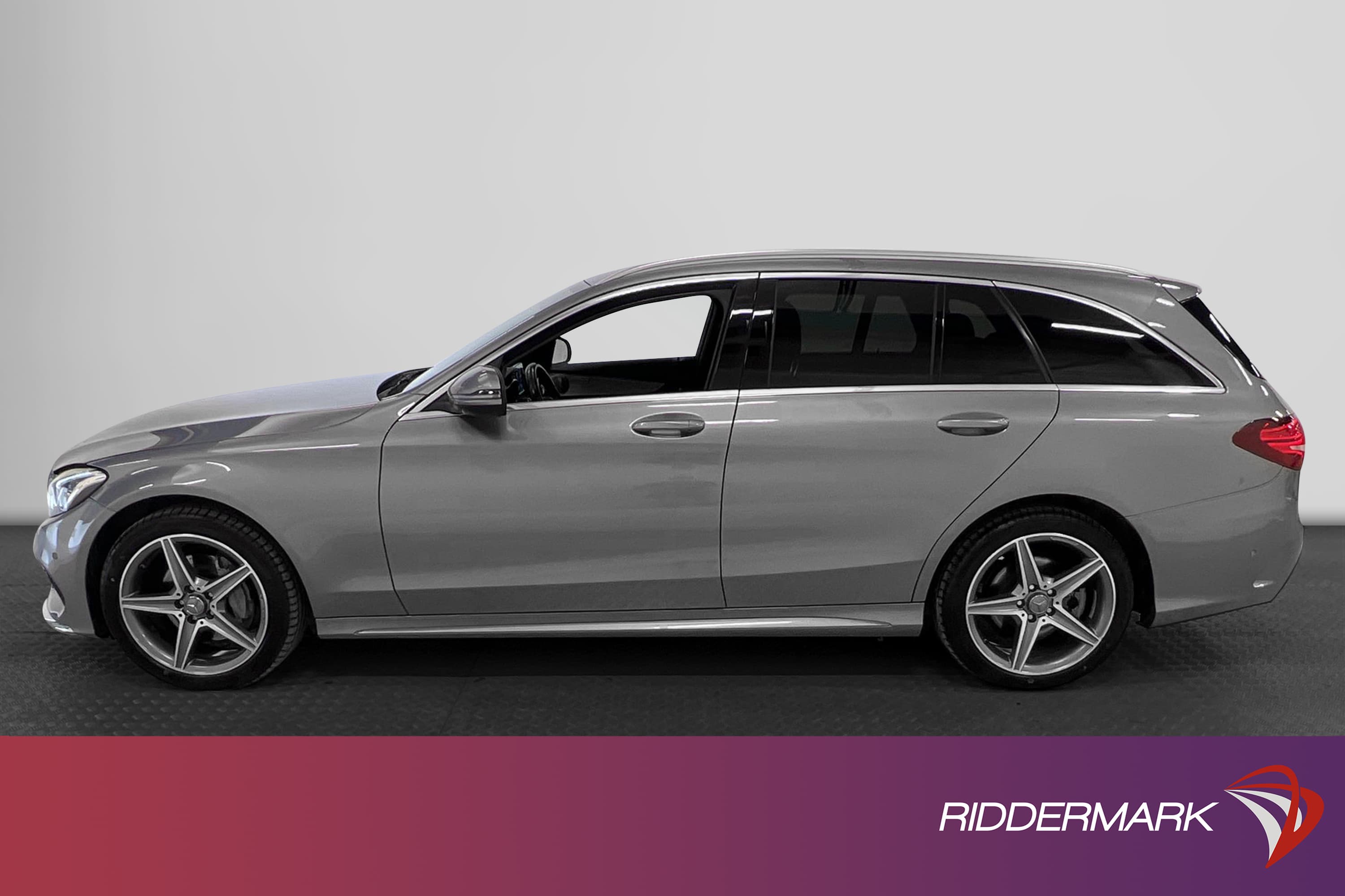 Mercedes-Benz C 220d 4M 170hk AMG Pano Burmester Navi D-Värm