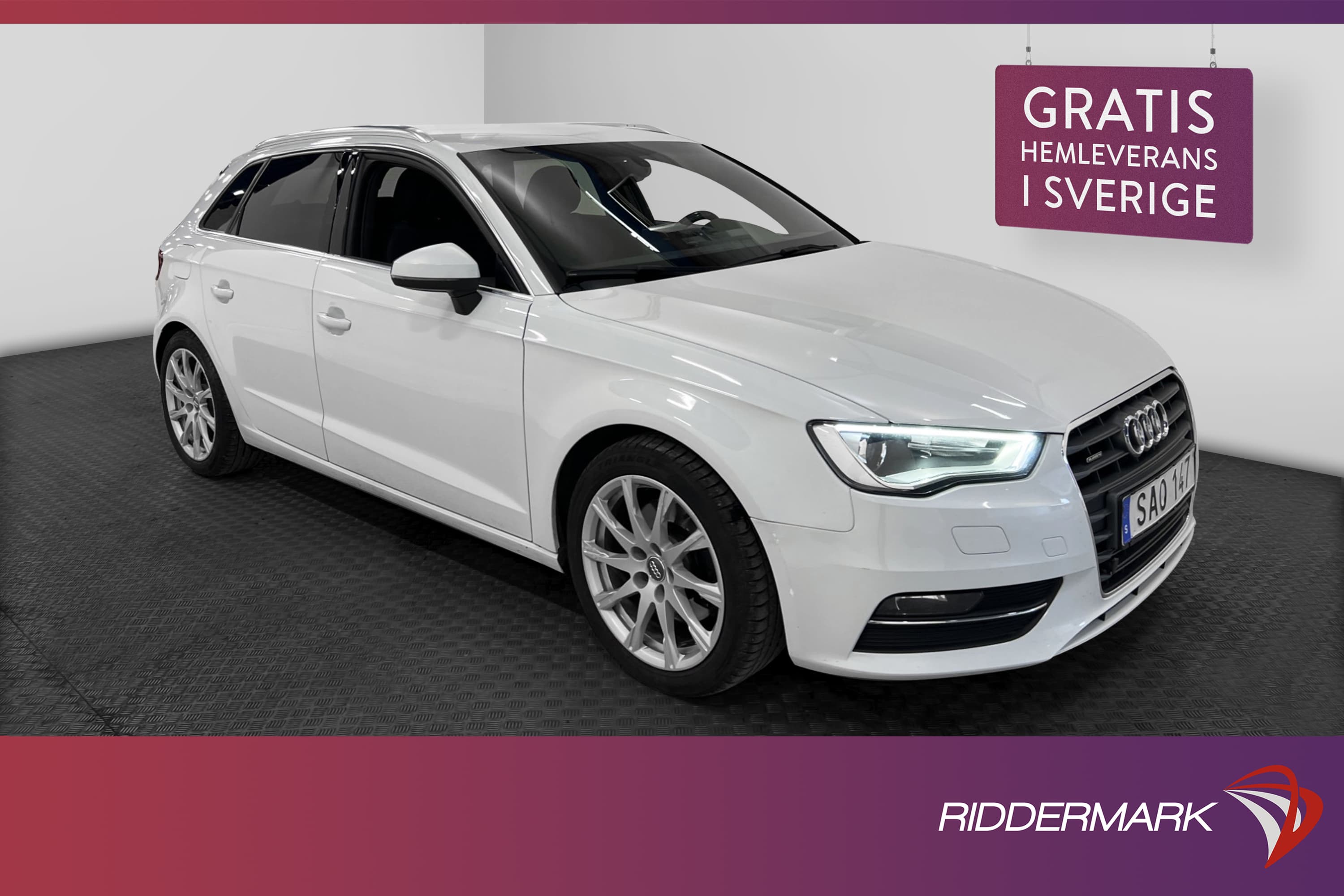 Audi A3 Sportback 2.0 Quattro 184hk