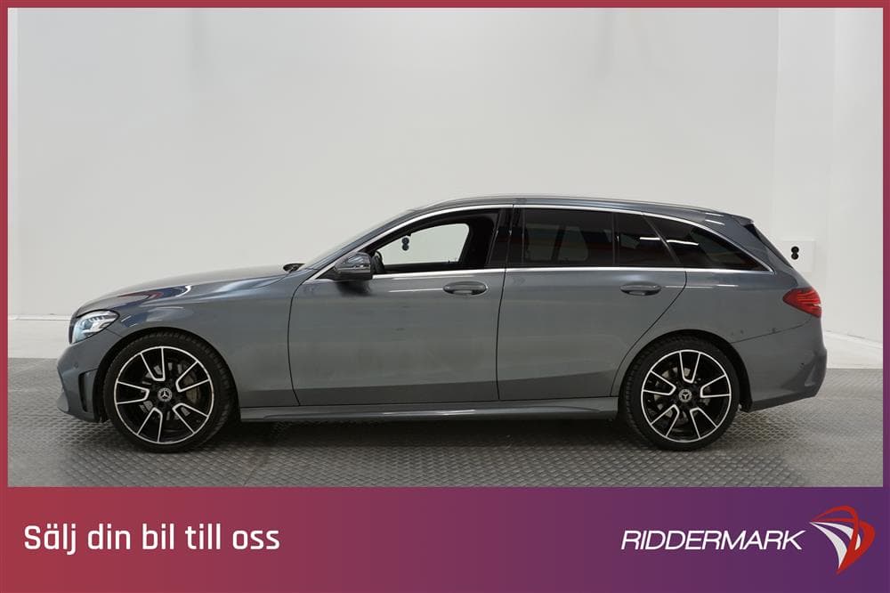 Mercedes-Benz C 220d 194hk AMG Pano Kamera Navi Drag