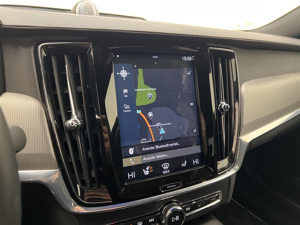 Volvo S90 T8 AWD TwEn 407hk R-Design B&O Head up Nyservadinteriör