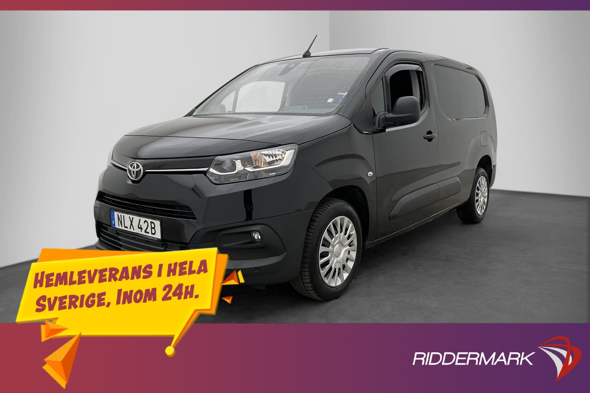 Toyota ProAce City L2 1.5D 130hk Värmare Drag Kamera CarPlay