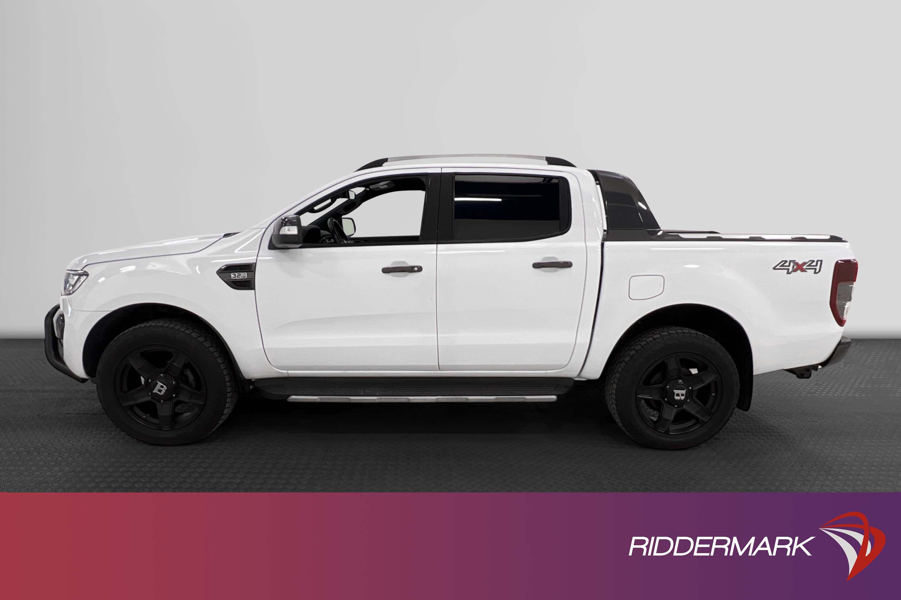 Ford Ranger Wildtrak 3.2 4x4 Värmare Drag Diff Kamera Moms