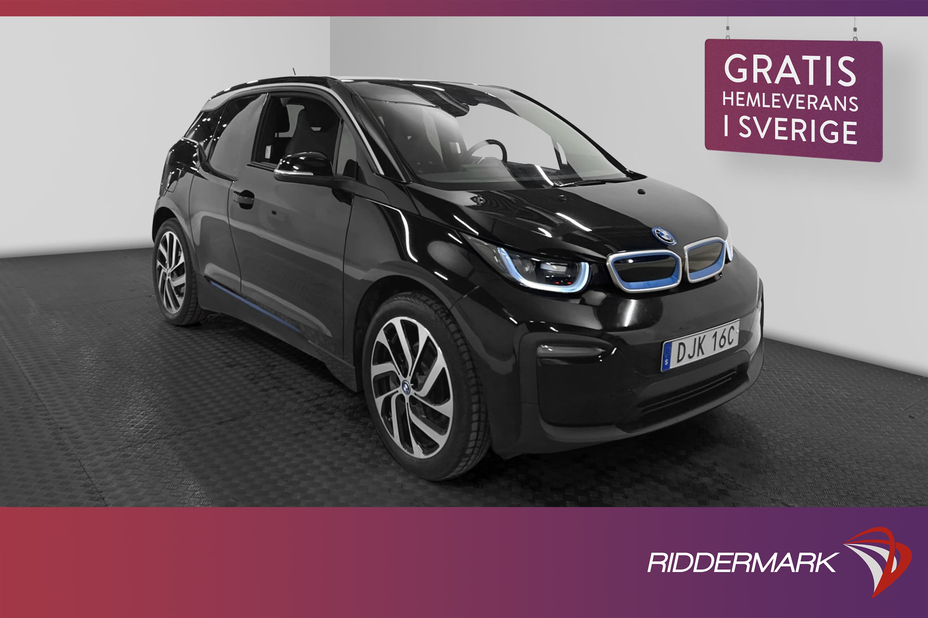BMW i3 120 Ah 170hk Comfort Advanced Navi Värmepump MOMS