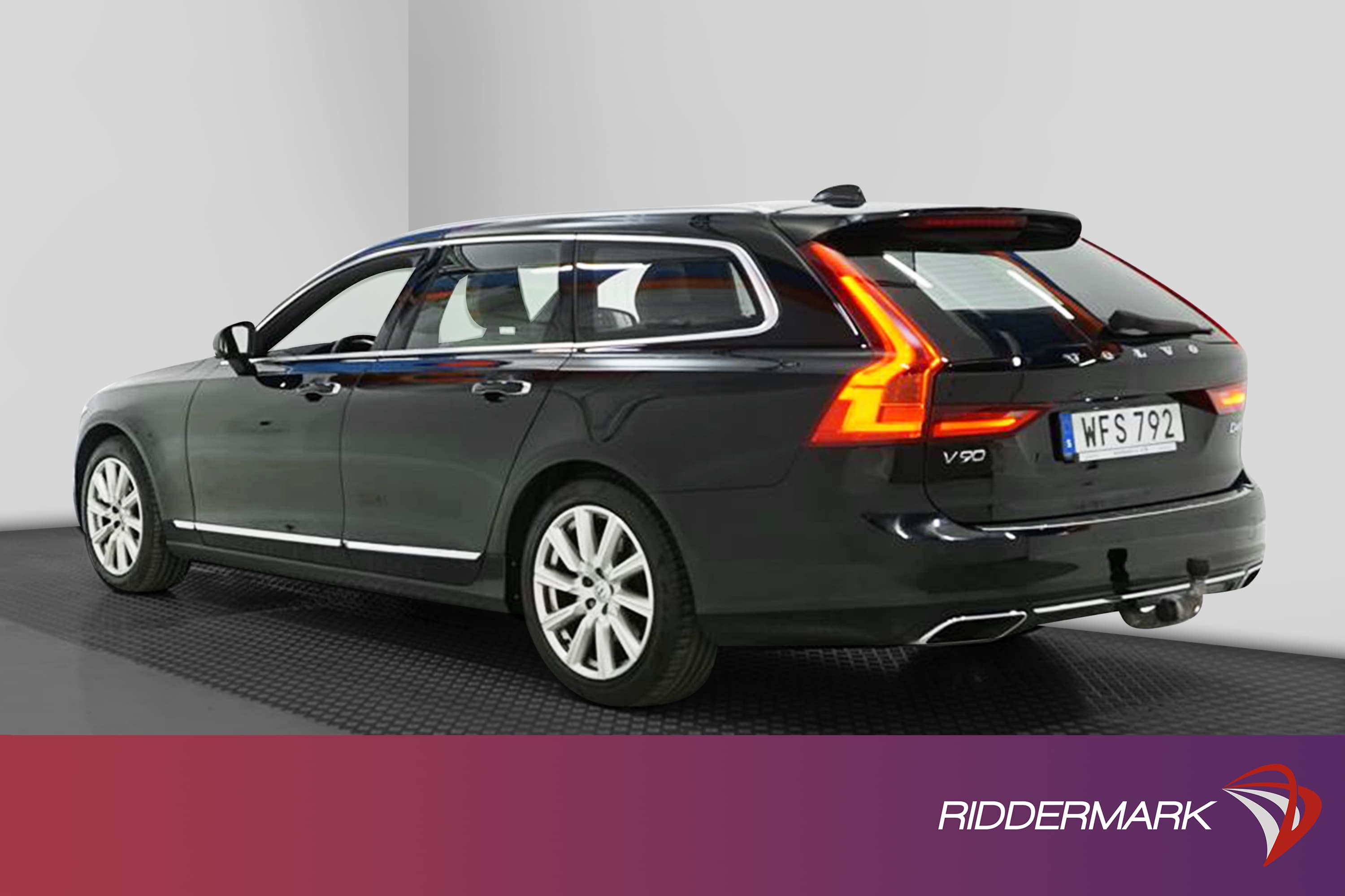 Volvo V90 D4 190hk Inscription D-Värm VOC Skinn GPS Dragexteriör