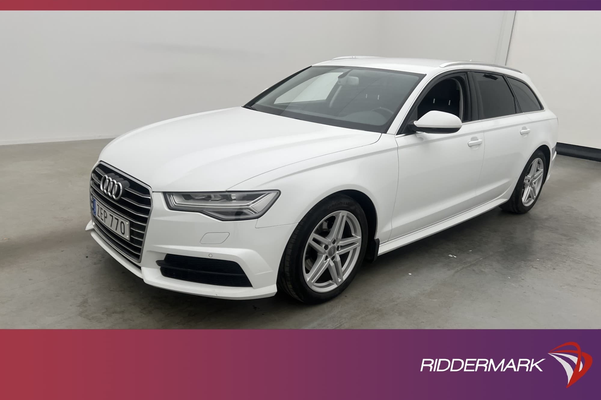 Audi A6 Avant TDI Q 190hk S-Line Matrix Värmare Navi Drag